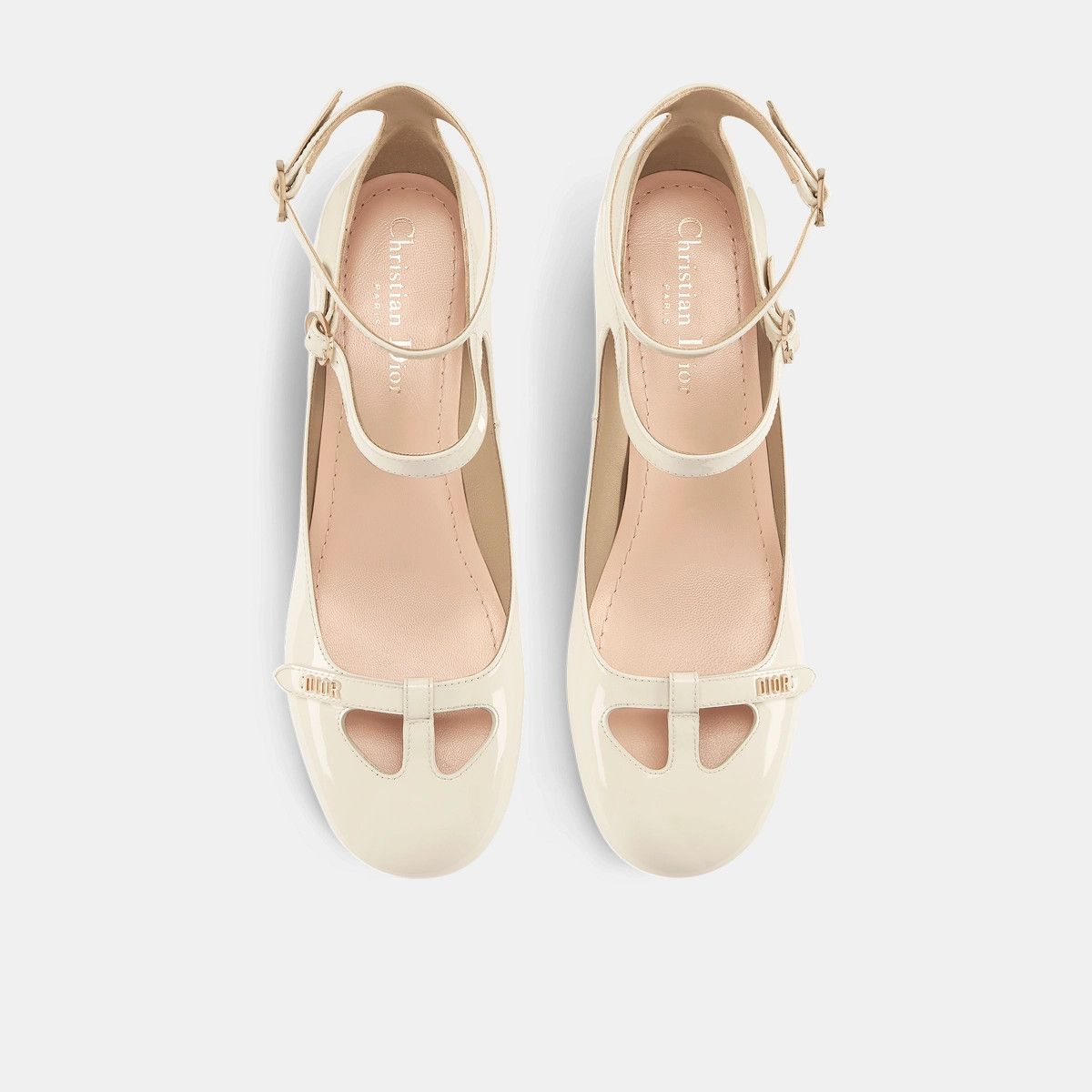 Dior o1w1db11024 Aime Dior Pump in White Size US 7 / IT 37 - 4 Thumbnail
