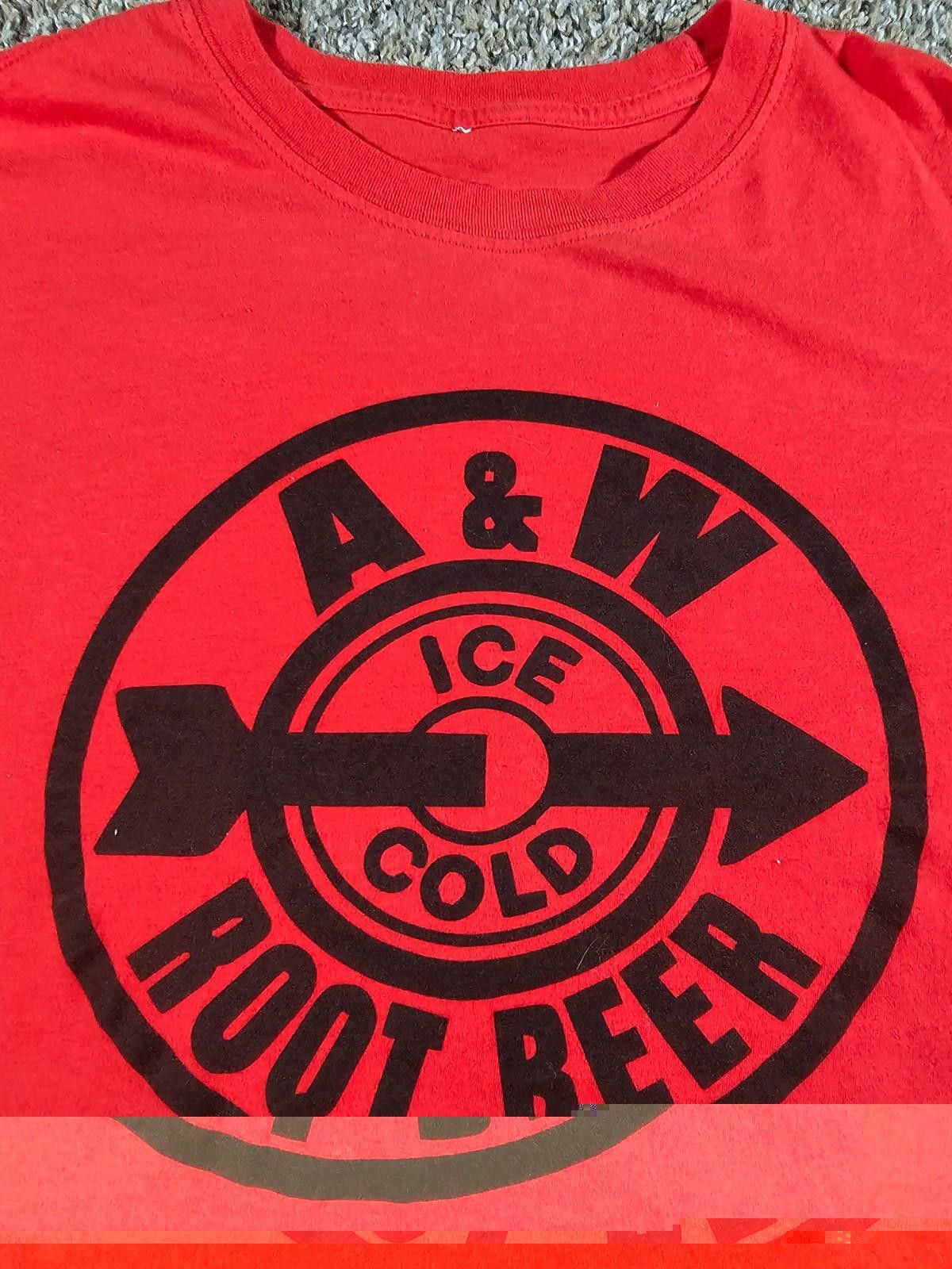 A-COLD-WALL* Ice Cold A&W Root Beer Red Tshirt Size US M / EU 48-50 / 2 - 2 Thumbnail