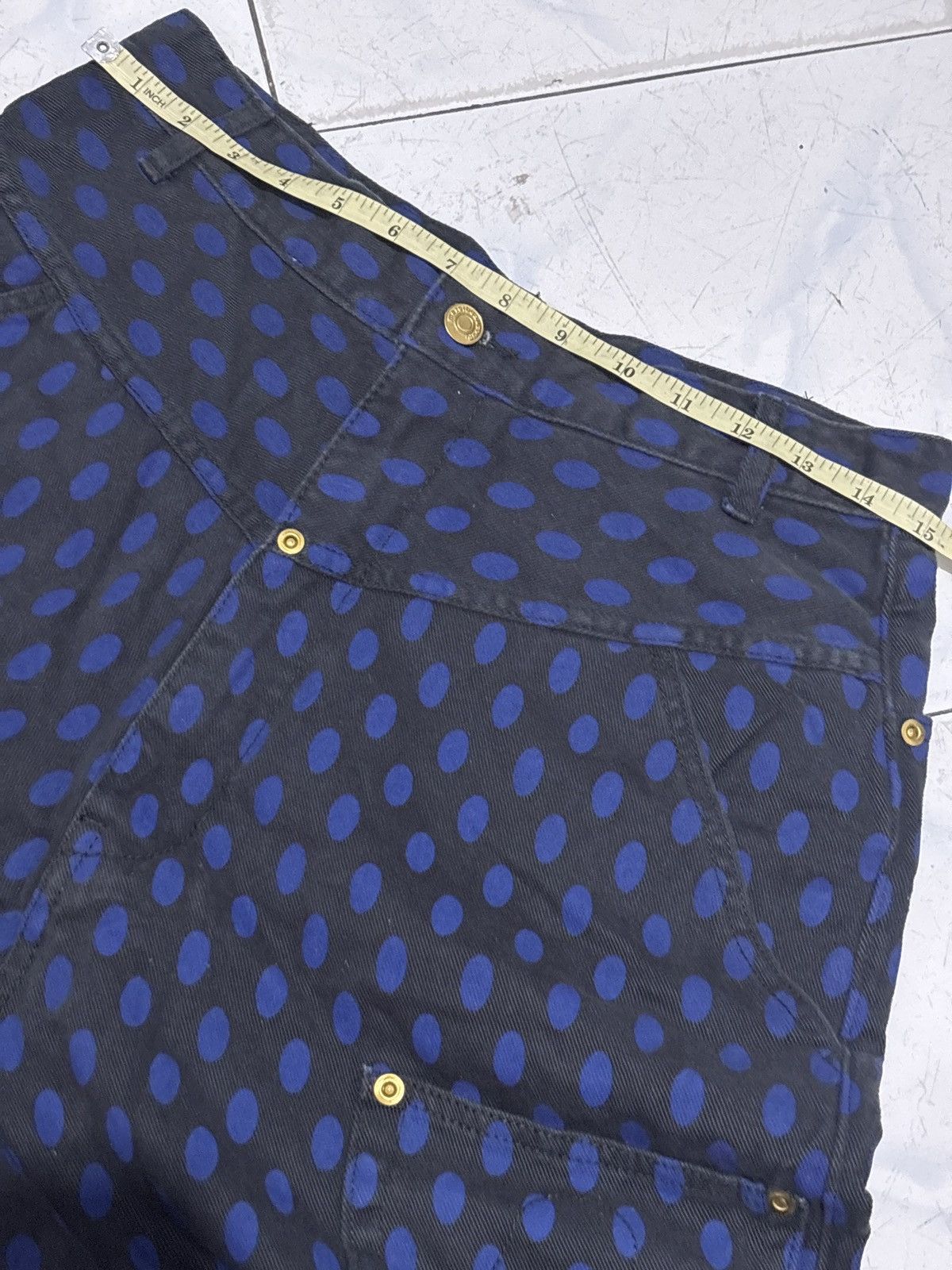 Issey Miyake 🔥Archival Mercibeaucoup Polka Dot Balloon Pants Size US 30 / EU 46 - 3 Thumbnail