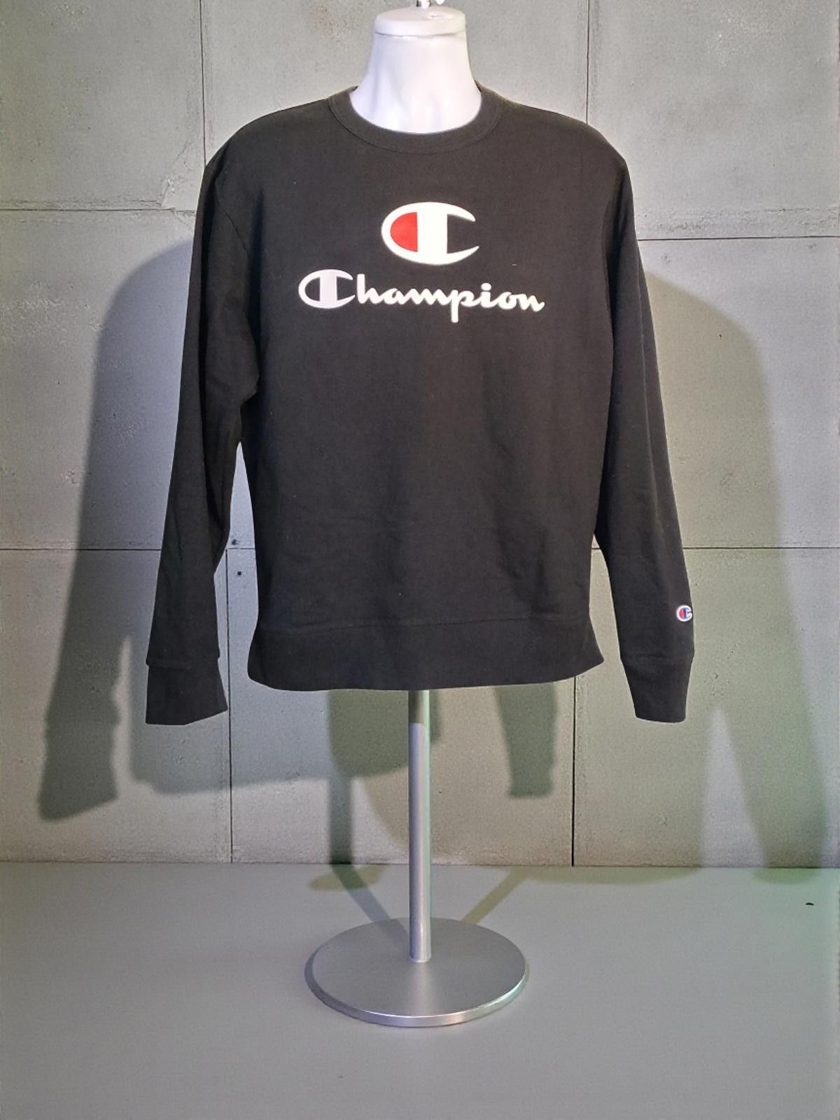 Champion Champion Authentic Athleticwear Black Sweatshirt Size Medium Size US M / EU 48-50 / 2 - 3 Thumbnail
