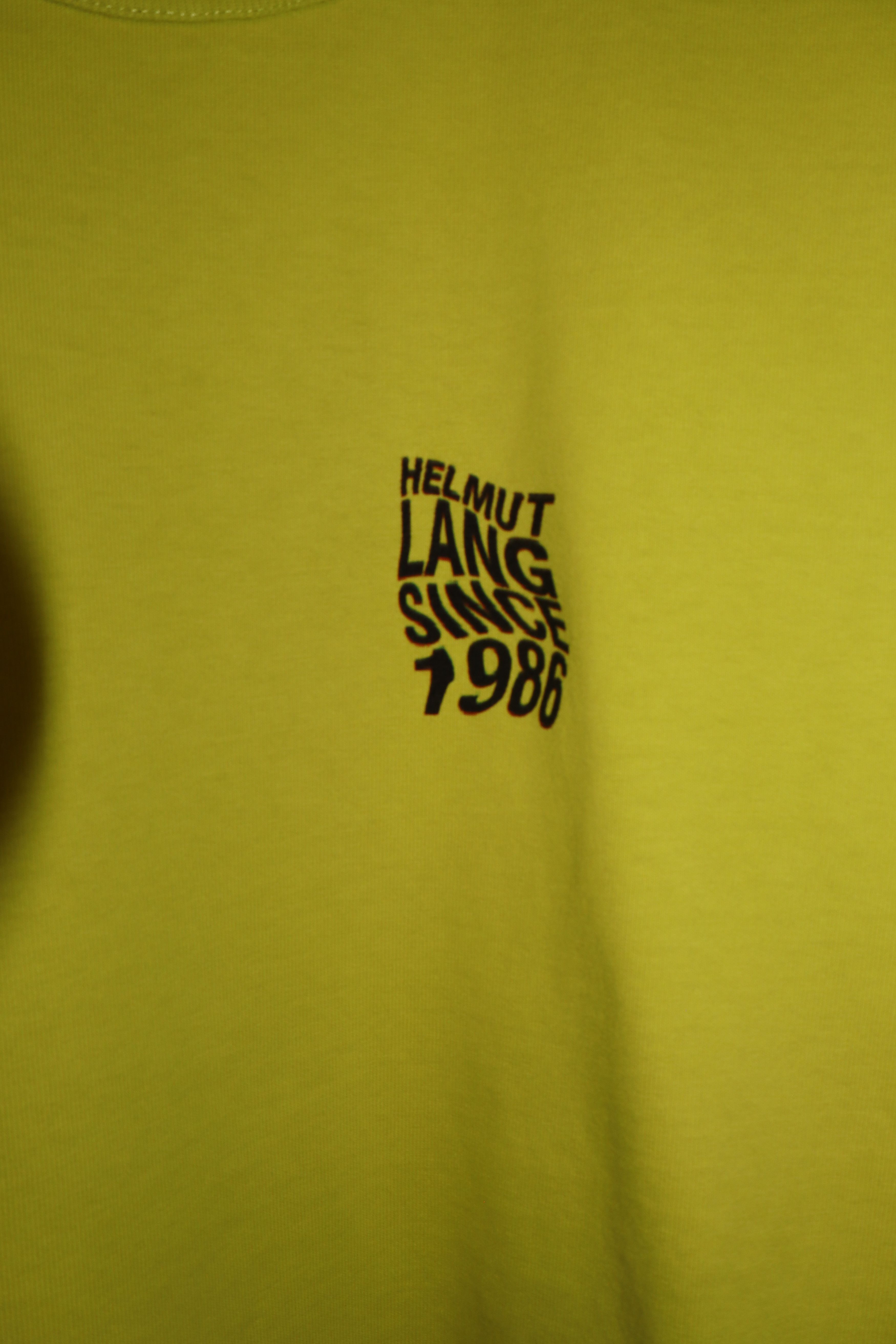 Helmut Lang Wrap logo t-shirt Size US M / EU 48-50 / 2 - 2 Thumbnail