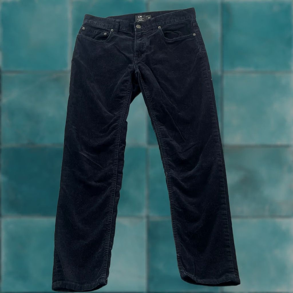 Club Monaco Club Monaco Pants Mens Blue Corduroy Cords Cotton Casual 32x30 Size US 32 / EU 48 - 1 Thumbnail