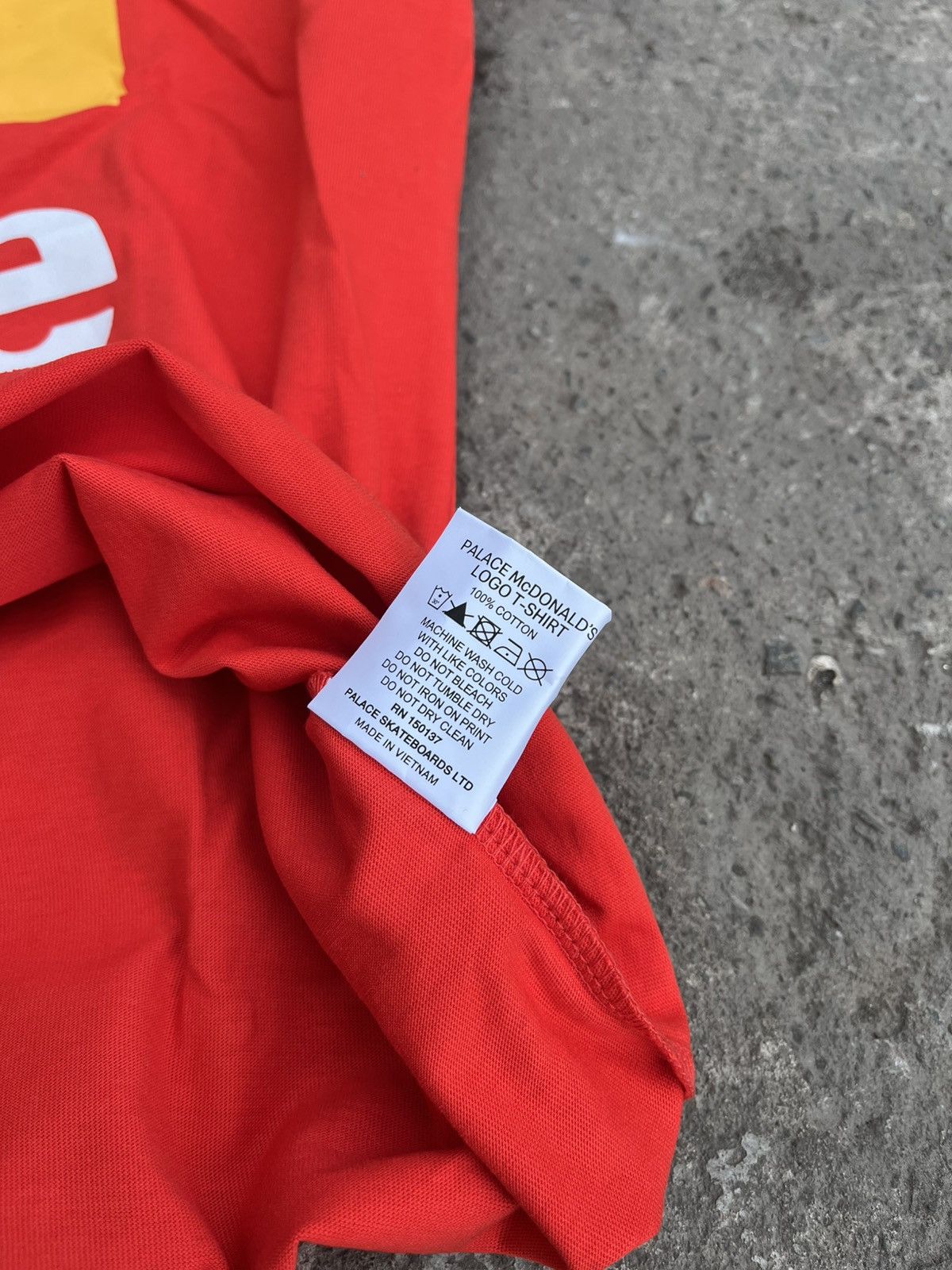Palace 🍔PALACE X MCDONALD’s LIMITED EDITION BIG LOGO RED TEE Size US XL / EU 56 / 4 - 7 Thumbnail