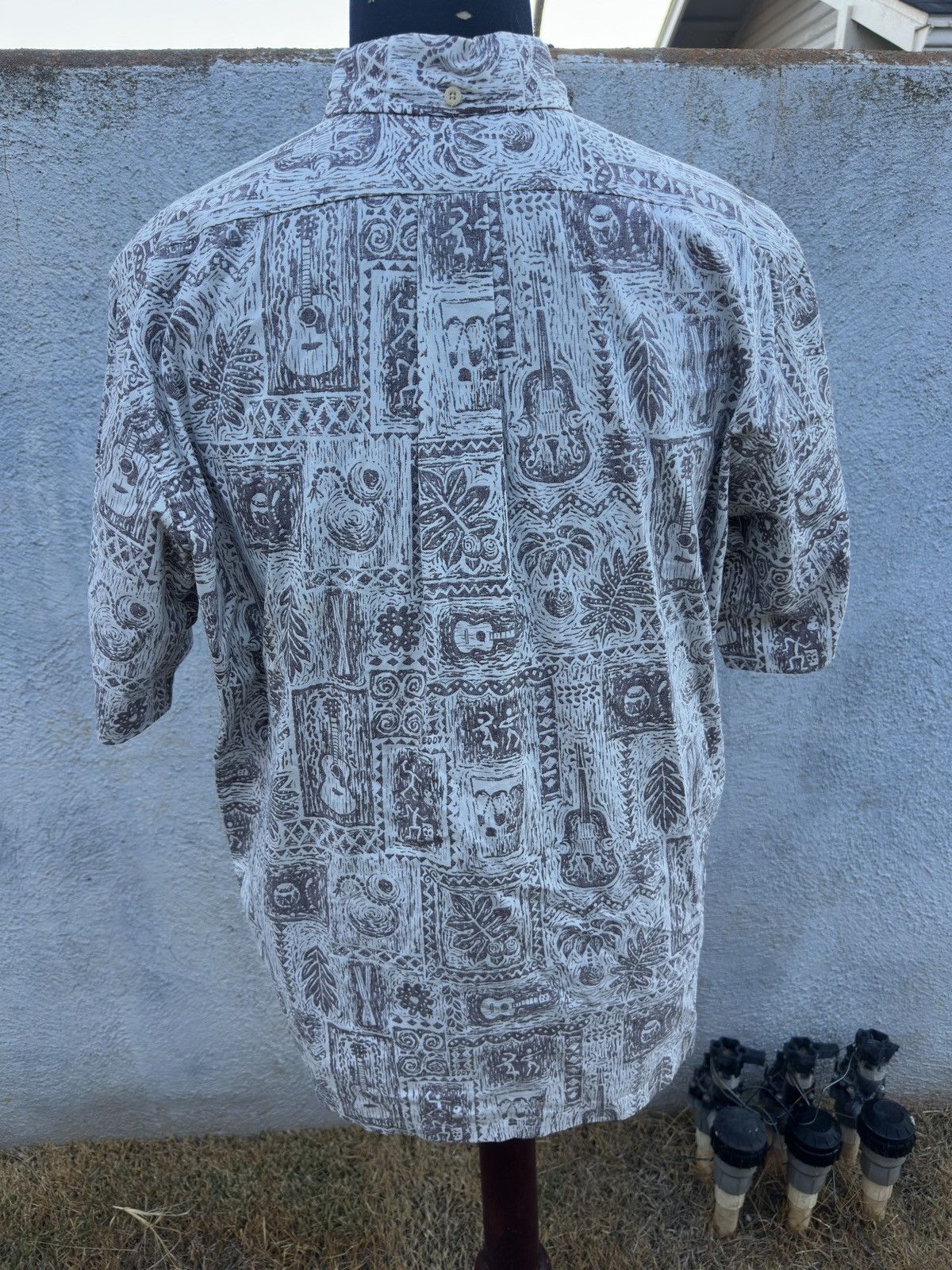 Reyn Spooner PreOwned Reyn Spooner Classic Beige Hawaiian Print Men's L Size US L / EU 52-54 / 3 - 2 Thumbnail