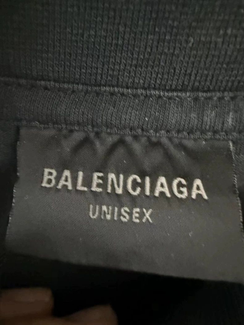 Balenciaga Balenciaga Gradient logo destruction short sleeve Size US M / EU 48-50 / 2 - 3 Thumbnail