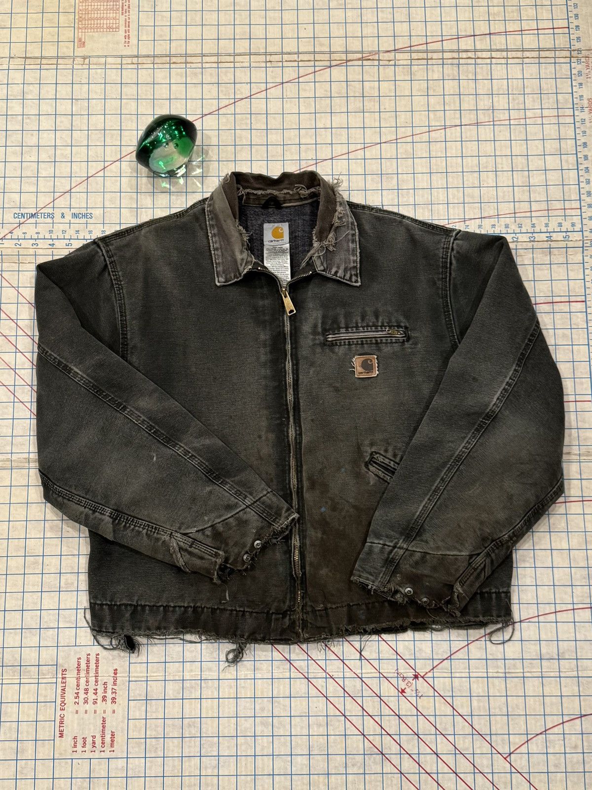 Carhartt Carhartt Detroit Jacket J97 Mos Green Size XL Used Condition Size US XL / EU 56 / 4 - 5 Thumbnail