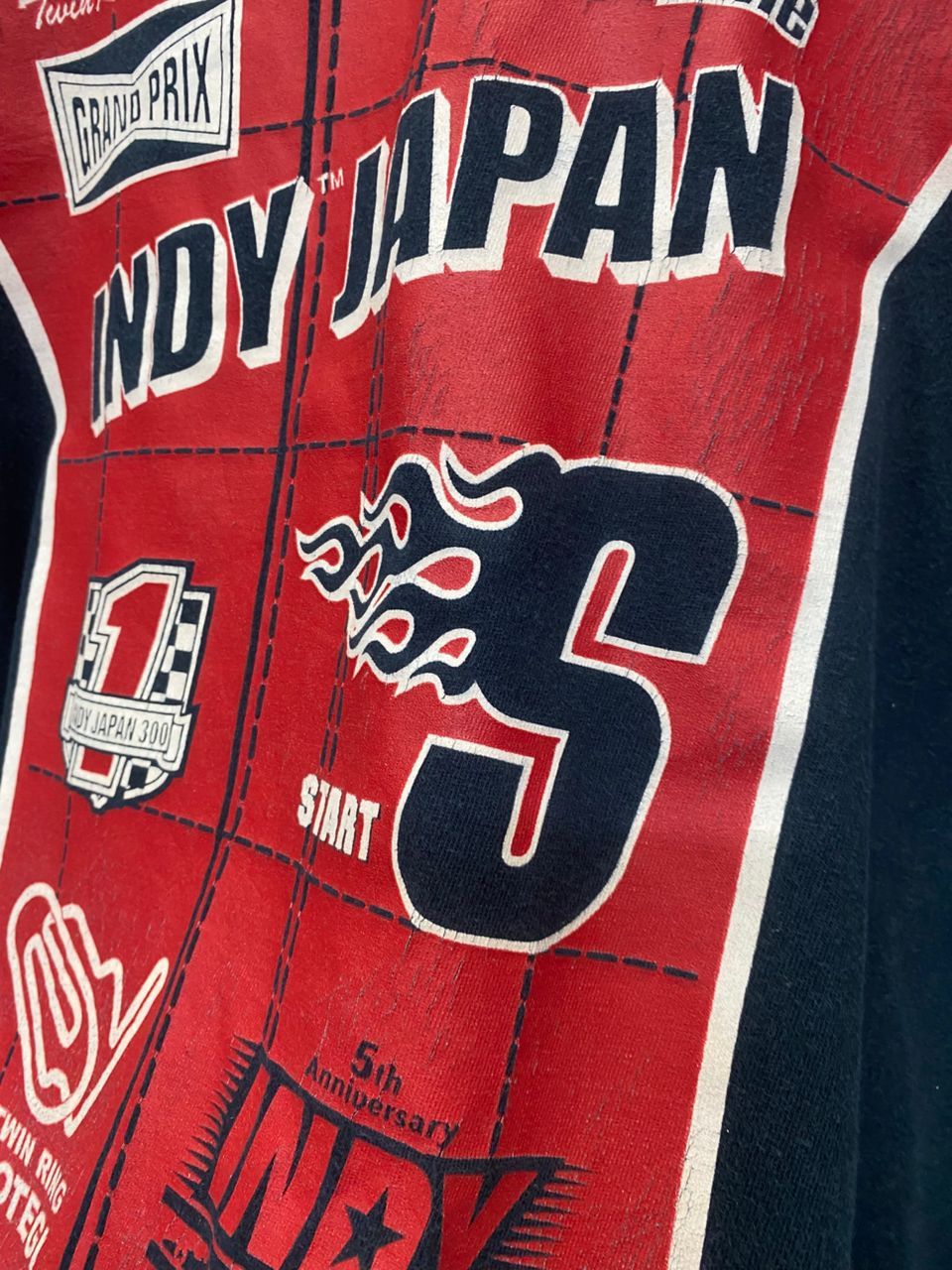Honda Vintage Honda Racing Grand Prix Indy Japan Promo Tshirt Size US M / EU 48-50 / 2 - 9 Thumbnail