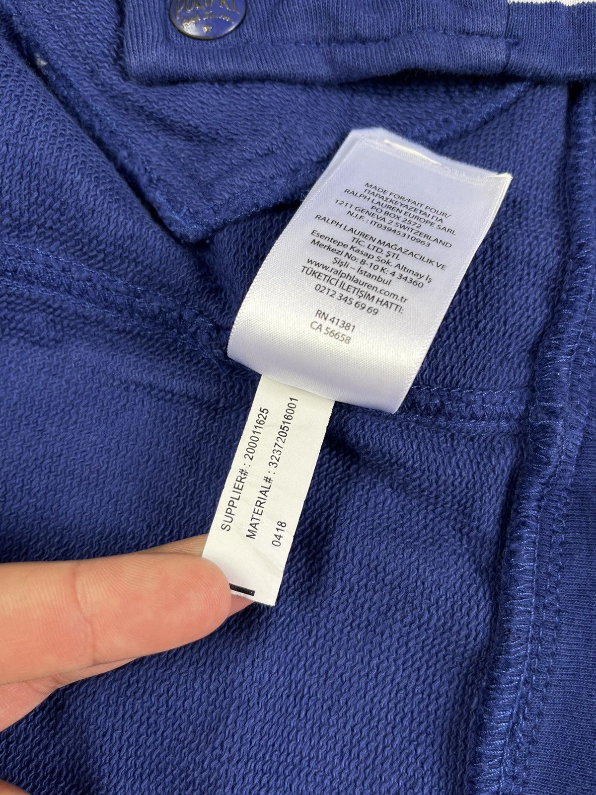 Polo Ralph Lauren × Vintage Vintage 00s Polo Ralph Lauren 67 baseball button sweatshirt Size US L / EU 52-54 / 3 - 13 Thumbnail
