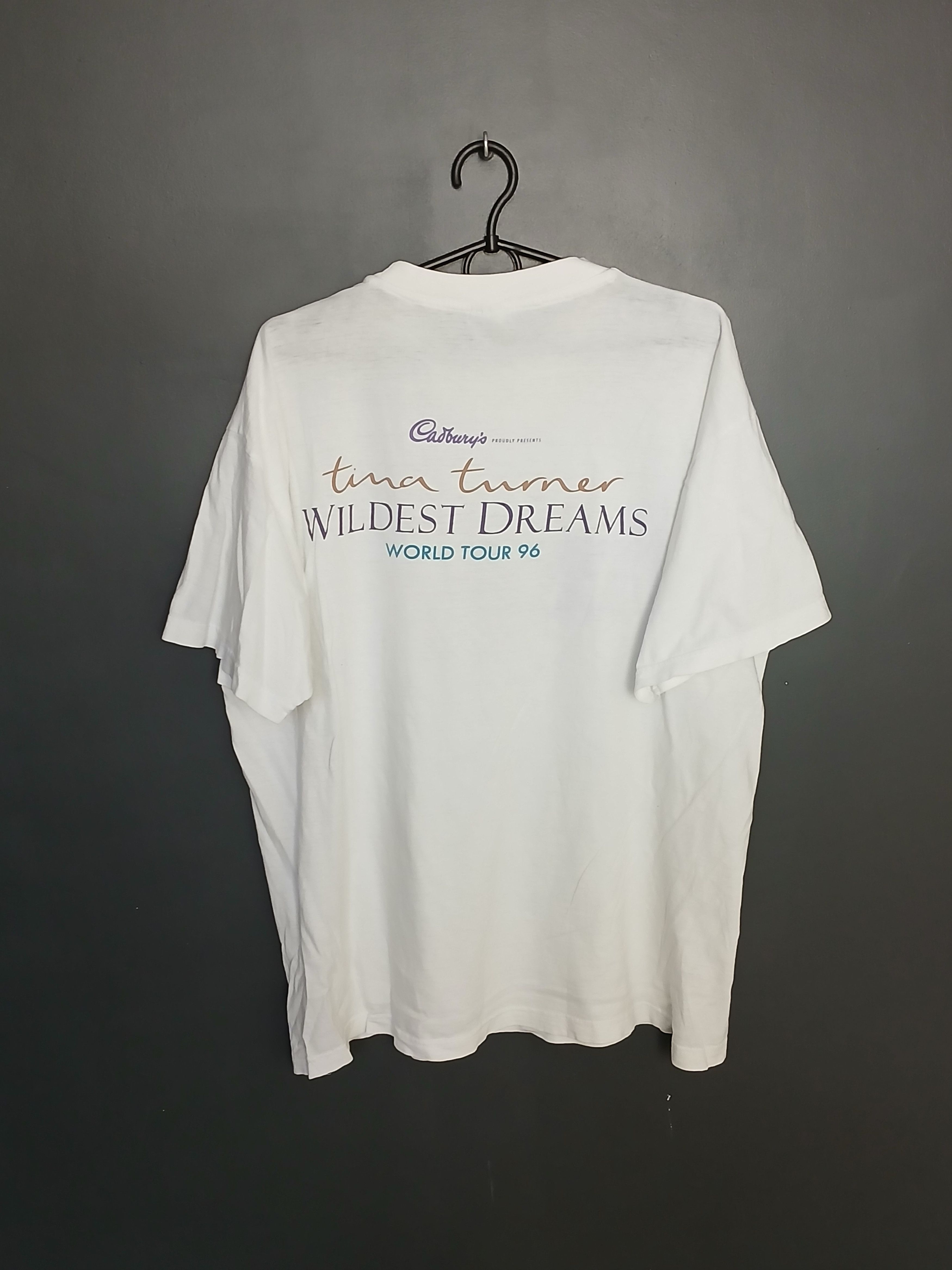 Band Tees × Vintage Vintage 1996 Tina Turner Wildest Dreams World Tour T-Shirt Size US L / EU 52-54 / 3 - 2 Thumbnail