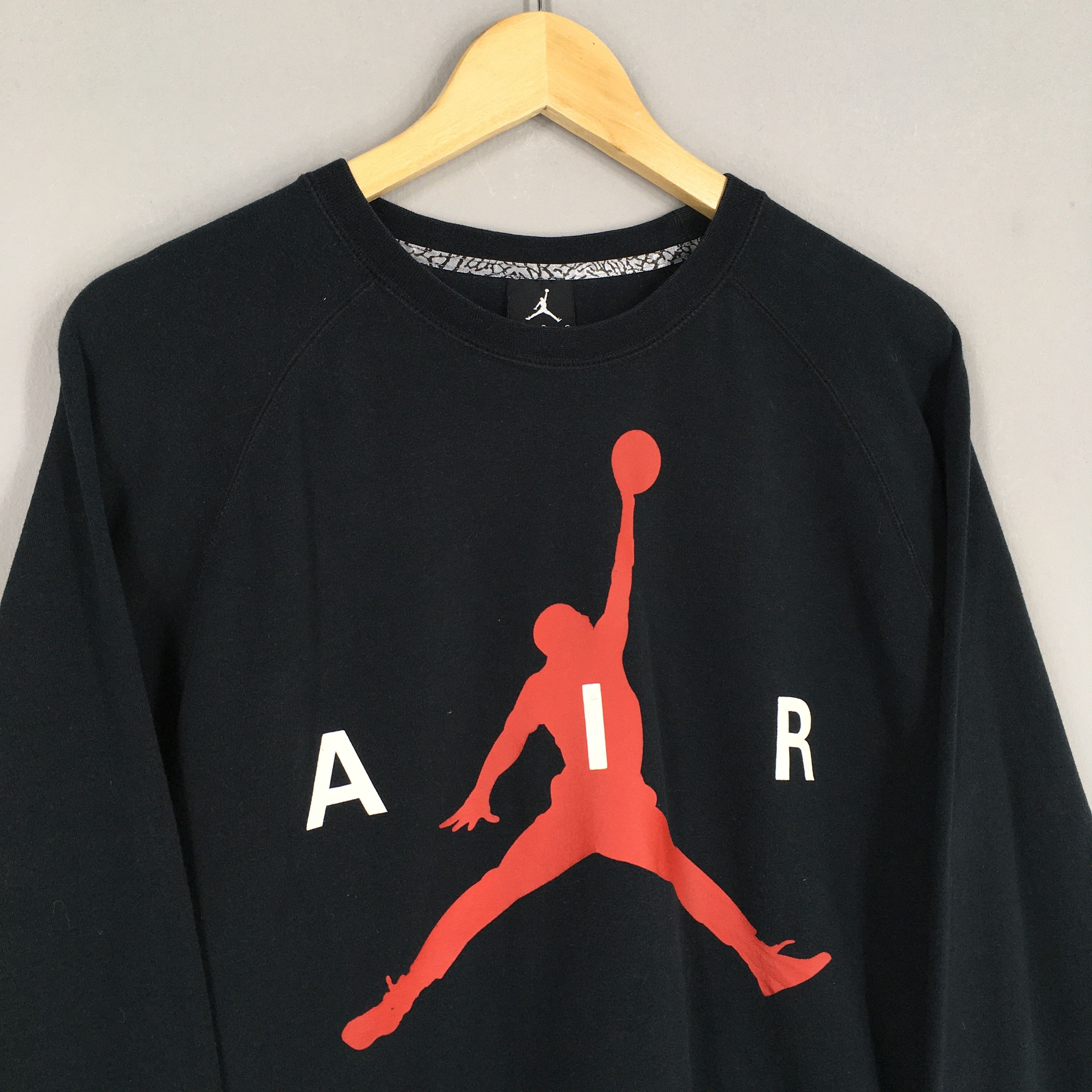 NBA Vintage Nike Air Jordan NBA Baseball Sweatshirt Large Size US L / EU 52-54 / 3 - 3 Thumbnail