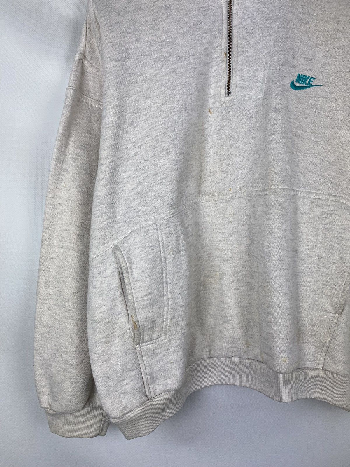 Nike Nike Vintage 1/4 Zip Pullover Sweatshirt Size XL Size US XL / EU 56 / 4 - 5 Thumbnail
