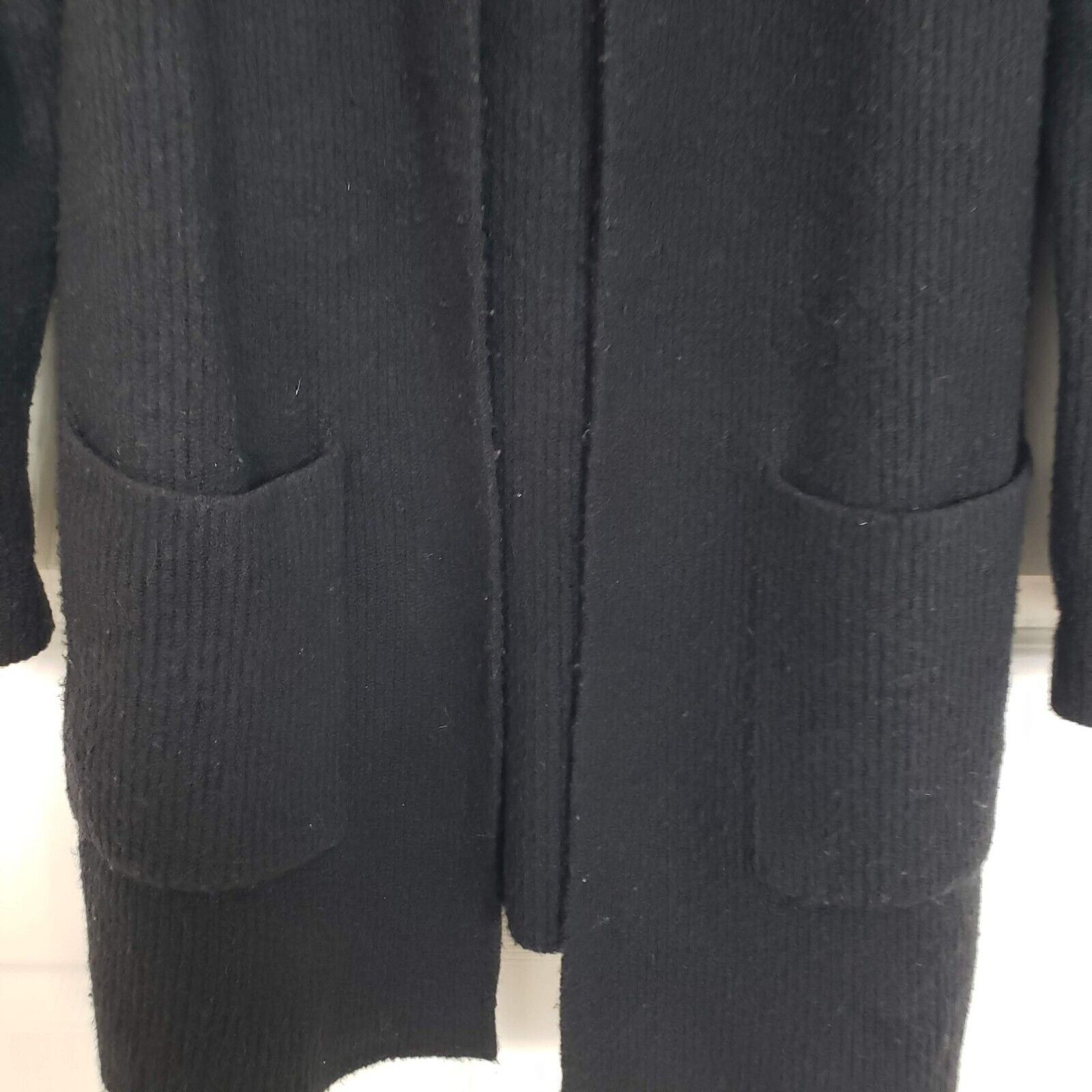 Madewell Madewell Ribbed Backstage Cardigan Womens Size Large Black Size L / US 10 / IT 46 - 3 Thumbnail