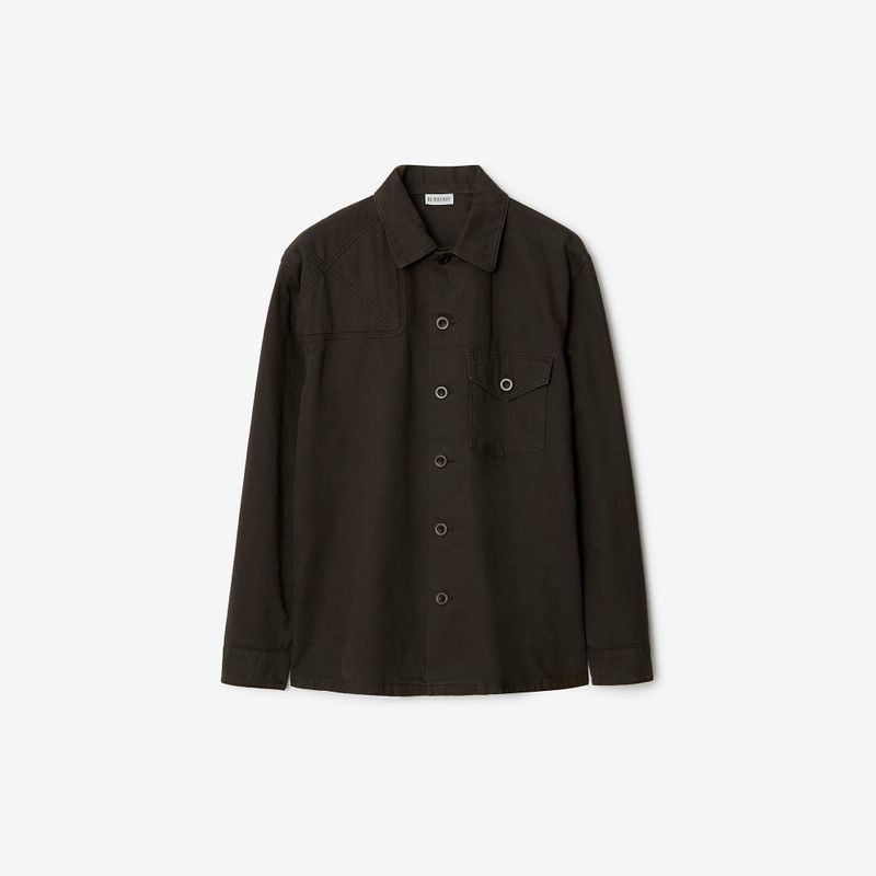 Burberry o1y0426 Denim Shirt in Black Size US L / EU 52-54 / 3 - 1 Thumbnail