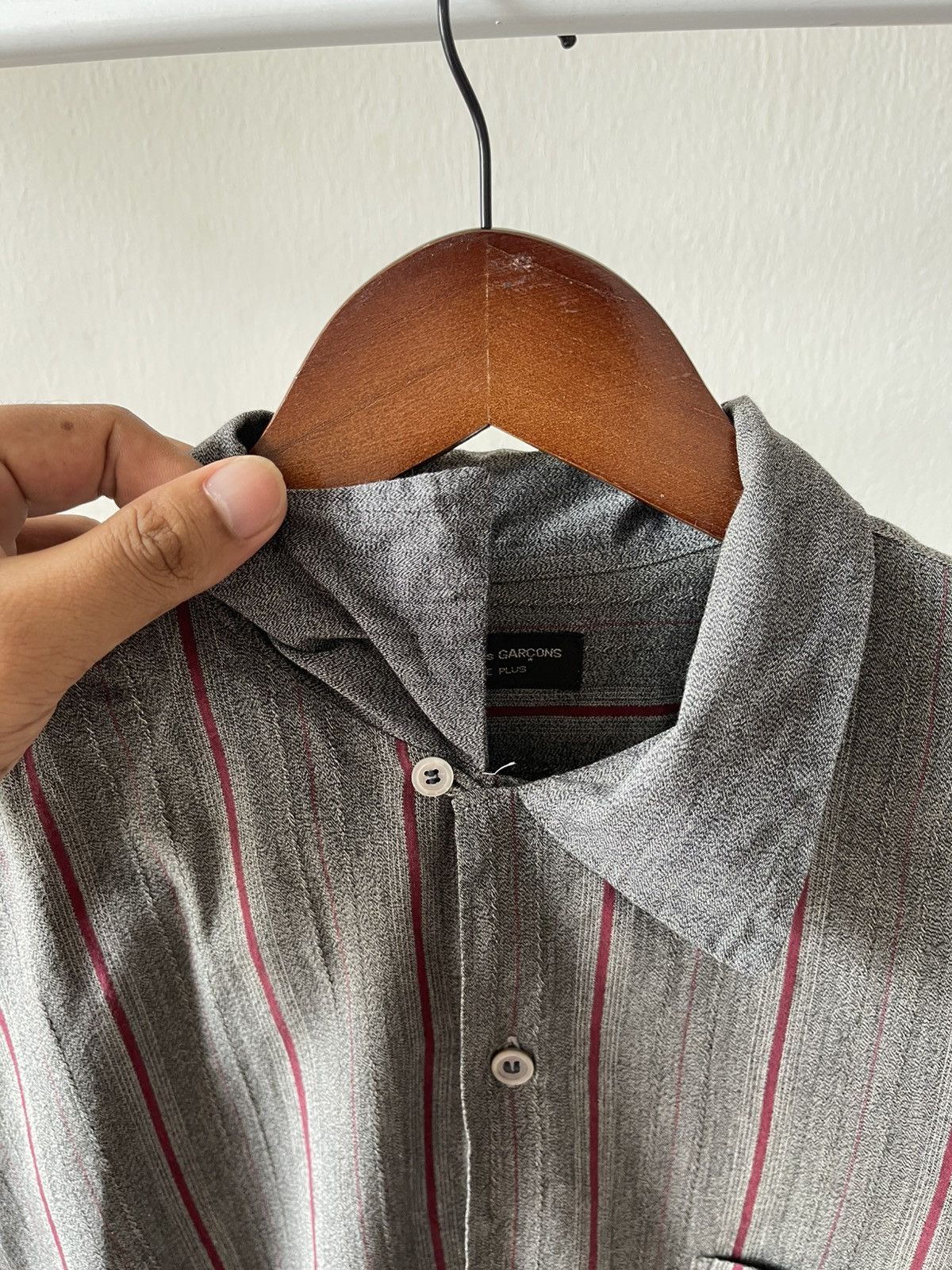 Comme des Garcons Homme Plus 1988 Comme Des Garcons Homme Plus Open Color Oversize Shirt Size US XL / EU 56 / 4 - 6 Thumbnail