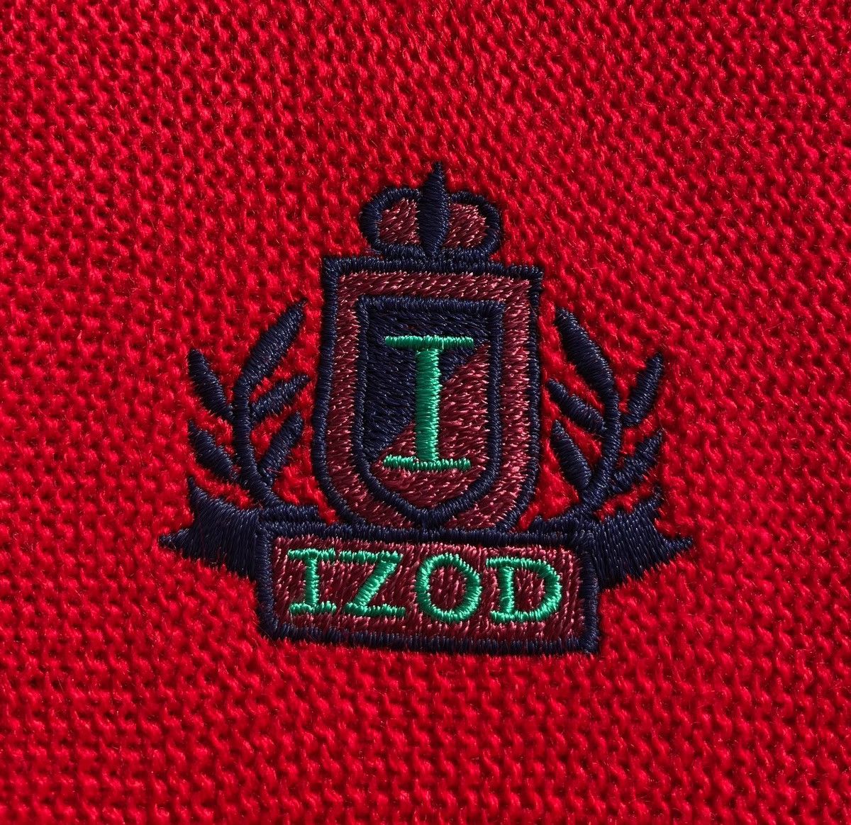 Izod 80’s Izod Embroidered Logo Red Cardigan Sweater Men’s XL Size US XL / EU 56 / 4 - 4 Thumbnail