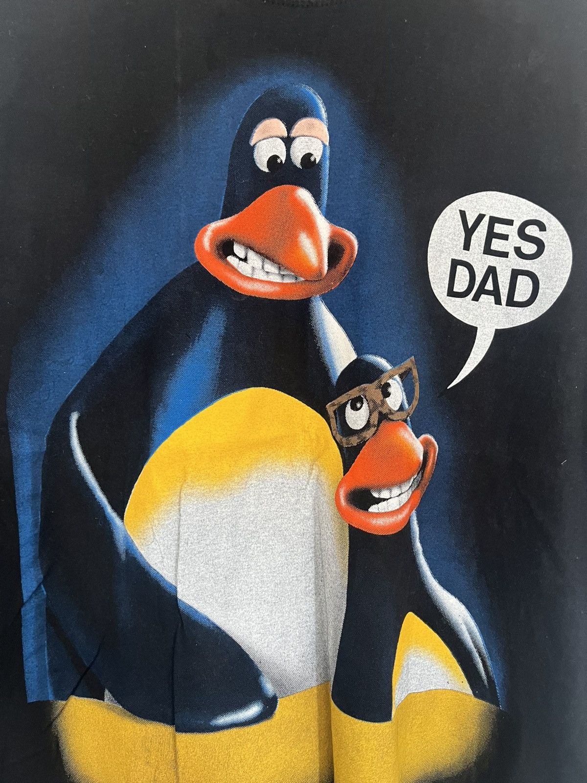 Vintage 1993 “YES DAD” CREATURE COMFORTS AARDMAN ANIMATIONS RARE Size US XL / EU 56 / 4 - 12 Thumbnail