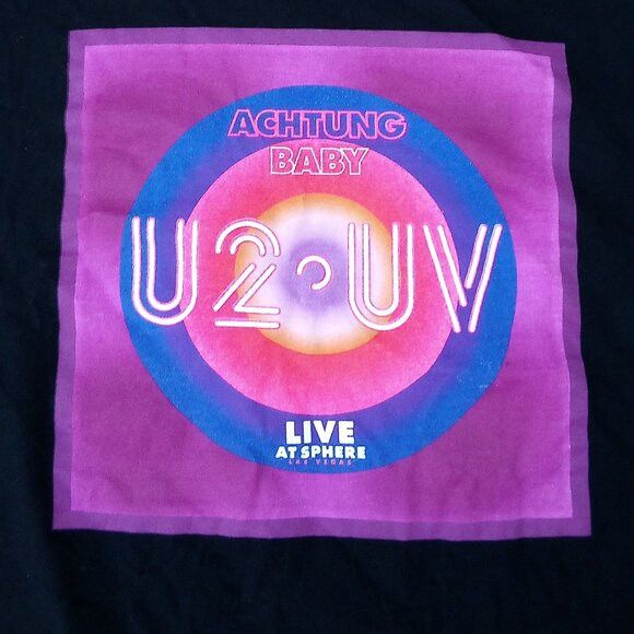 Band Tees U2 UV Achtung Baby Live At Sphere Las Vegas Tour T-Shirt Size US XL / EU 56 / 4 - 1 Thumbnail