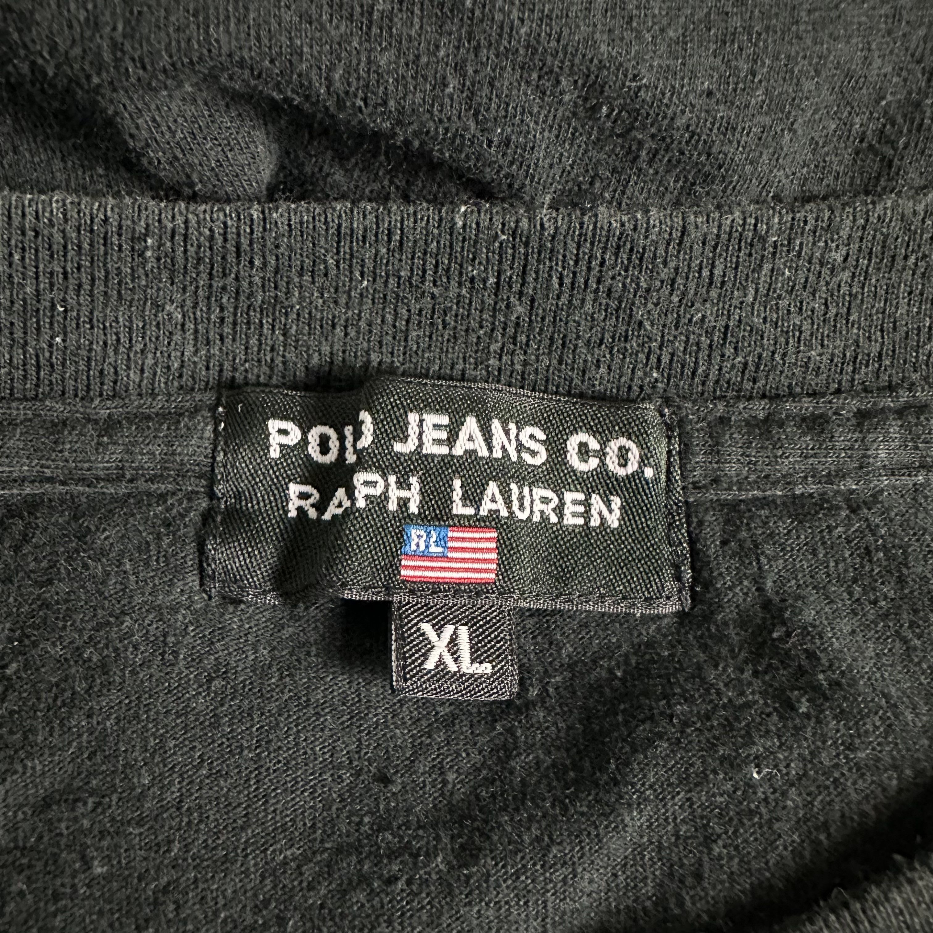 Polo Ralph Lauren 🔥RARE🔥Vintage Polo Jeans Ralph Lauren USA Flag T-shirt Size US XL / EU 56 / 4 - 4 Thumbnail