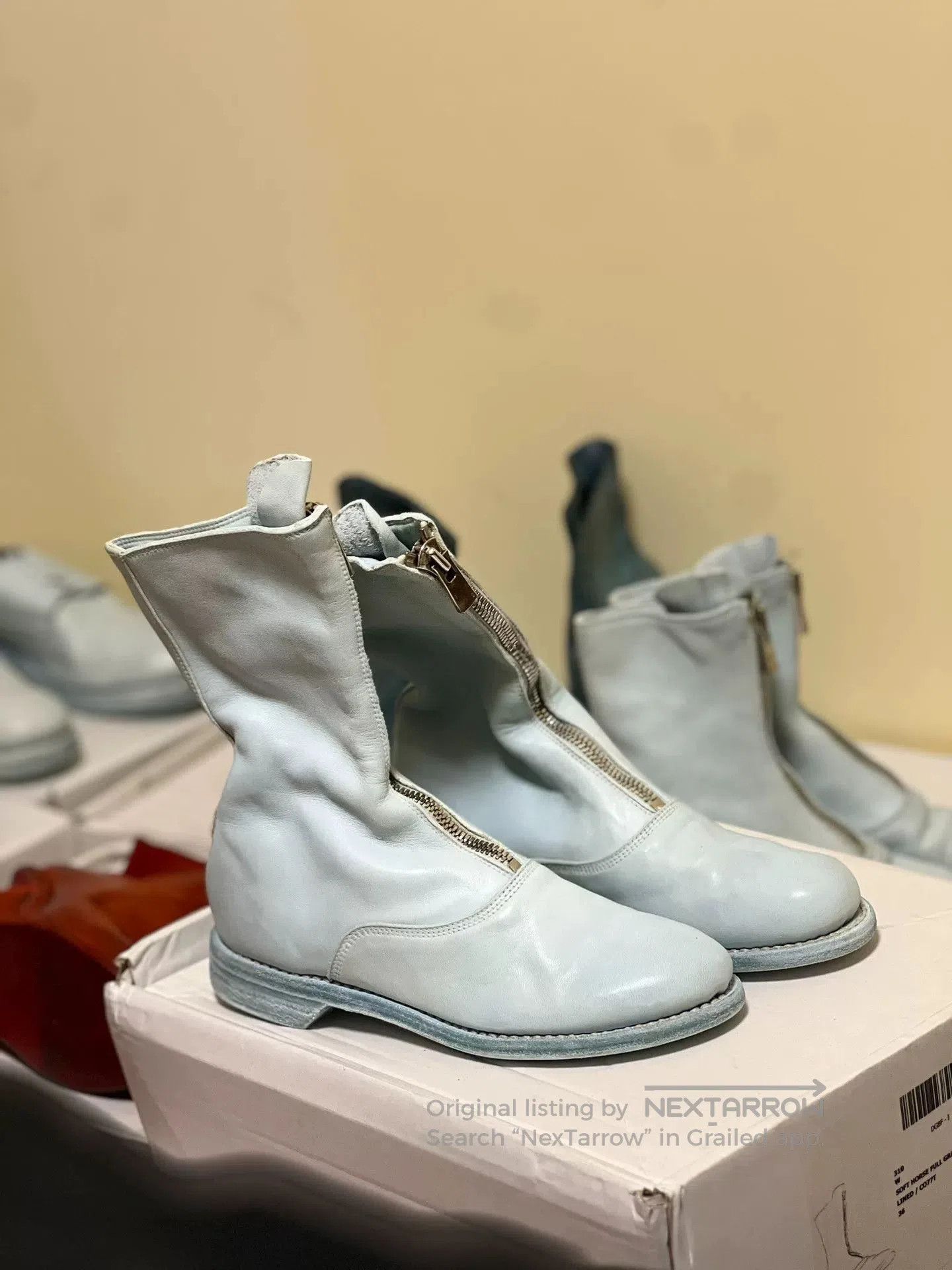 Guidi Guidi 310 Baby Blue Boots. Size US 5 / IT 35 - 1 Thumbnail