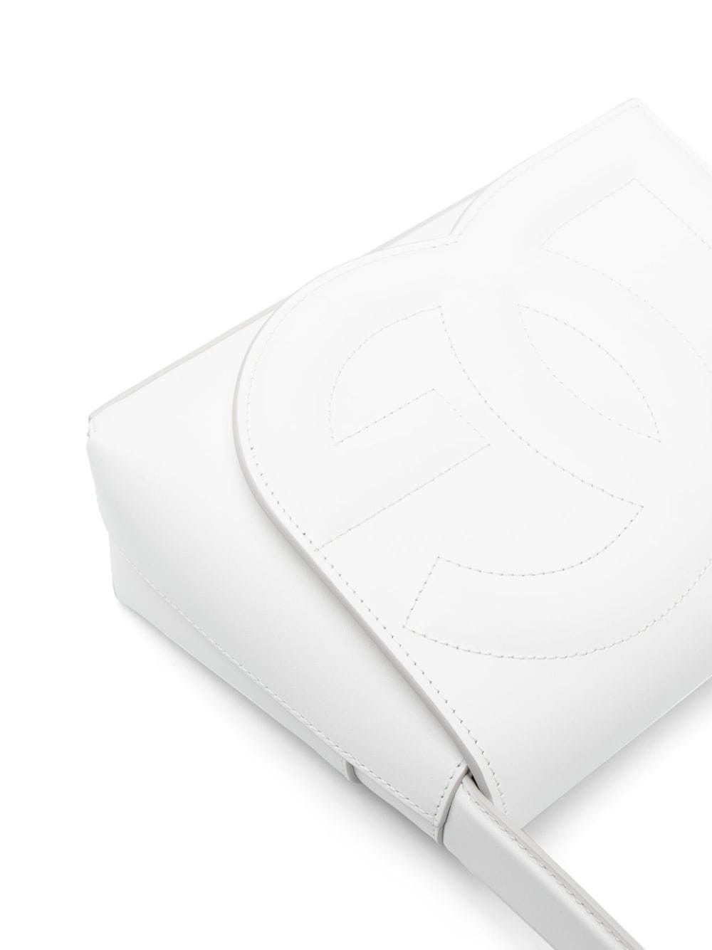 Dolce & Gabbana o1s22i1n1024 Size: OS / Dg Logo Shoulder Bag in White Size ONE SIZE - 3 Thumbnail