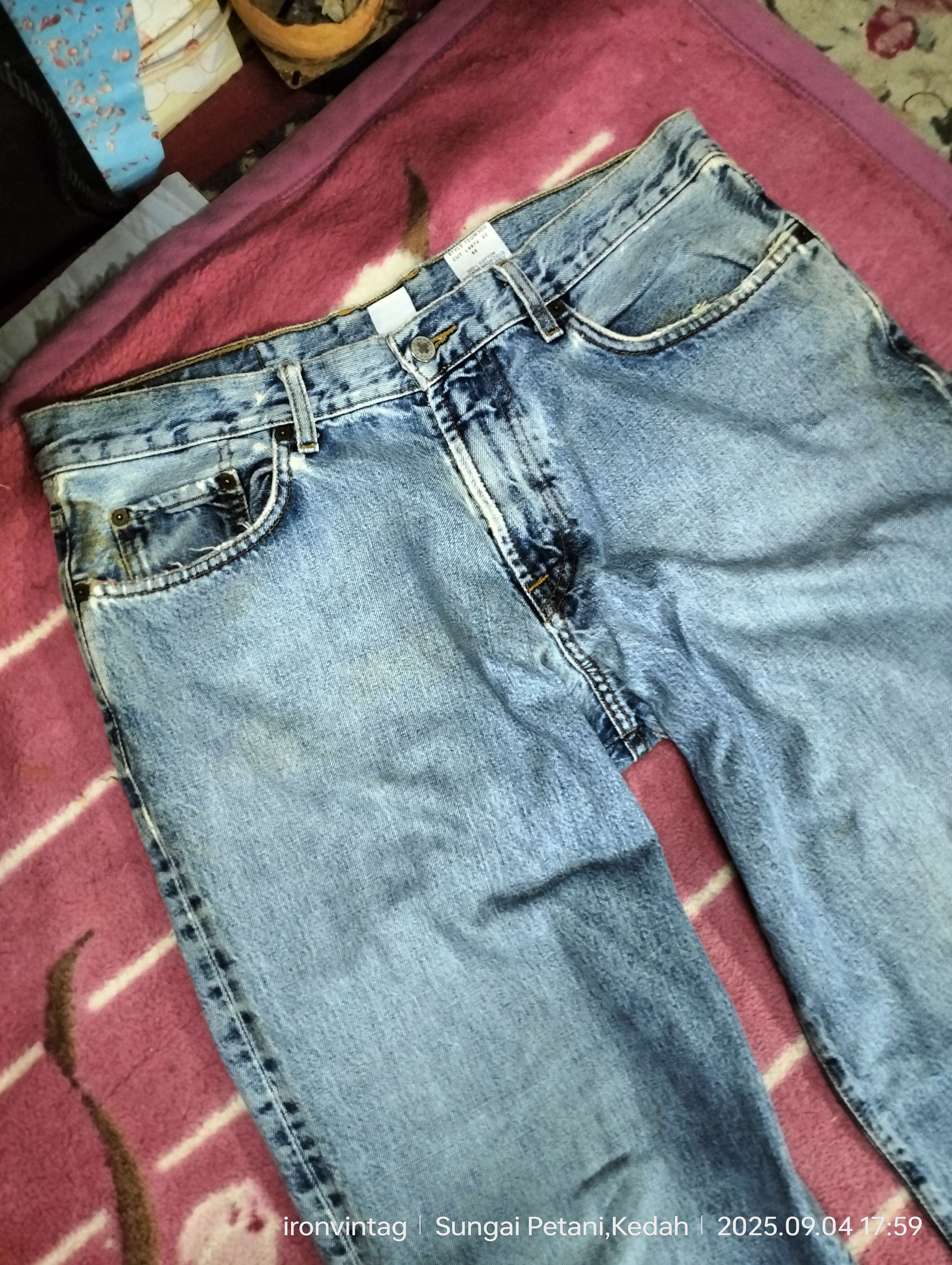 Lucky Brand Vintage Lucky Brand American Classic Jeans Size US 36 / EU 52 - 2 Thumbnail