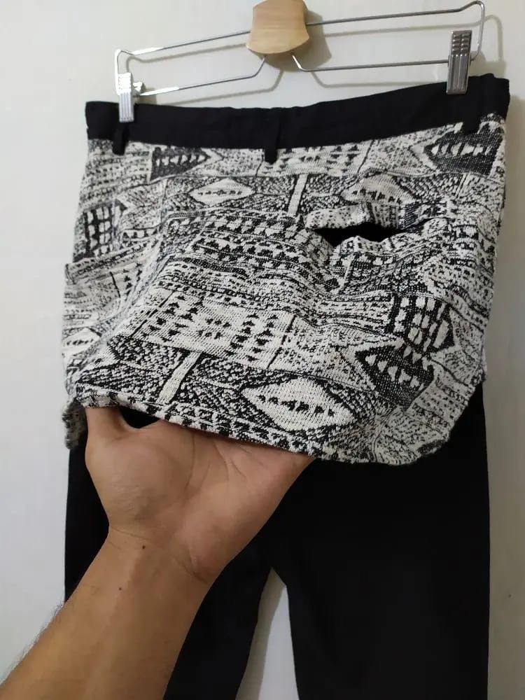 Japanese Brand yul Oriental Layered Cropped Baggy Pants Size US 32 / EU 48 - 10 Thumbnail