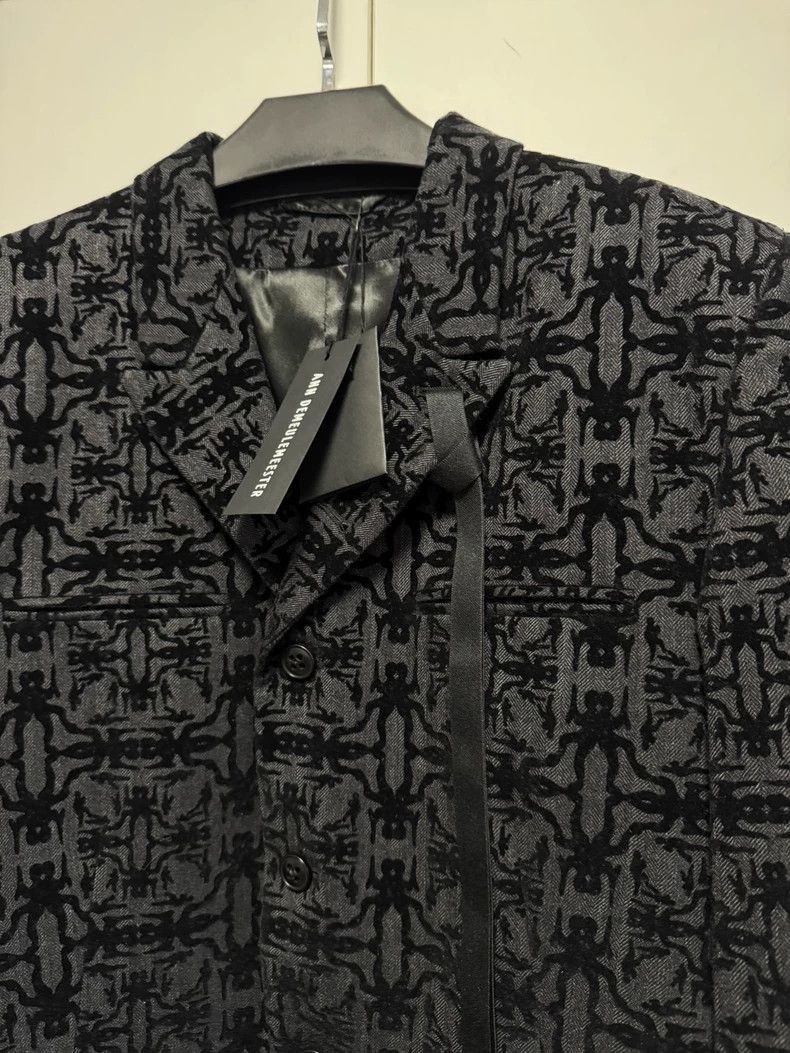 Ann Demeulemeester ANN DEMEULEMEESTER 2013FALL patterned suit-2506 Size US XXS / EU 40 - 4 Thumbnail