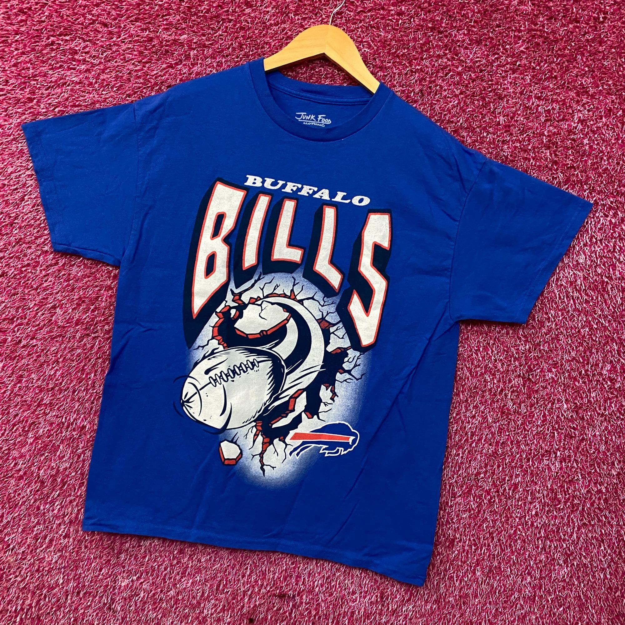 NFL Junk Food NFL Buffalo Bills Blue Logo T-Shirt Medium Size US M / EU 48-50 / 2 - 3 Thumbnail