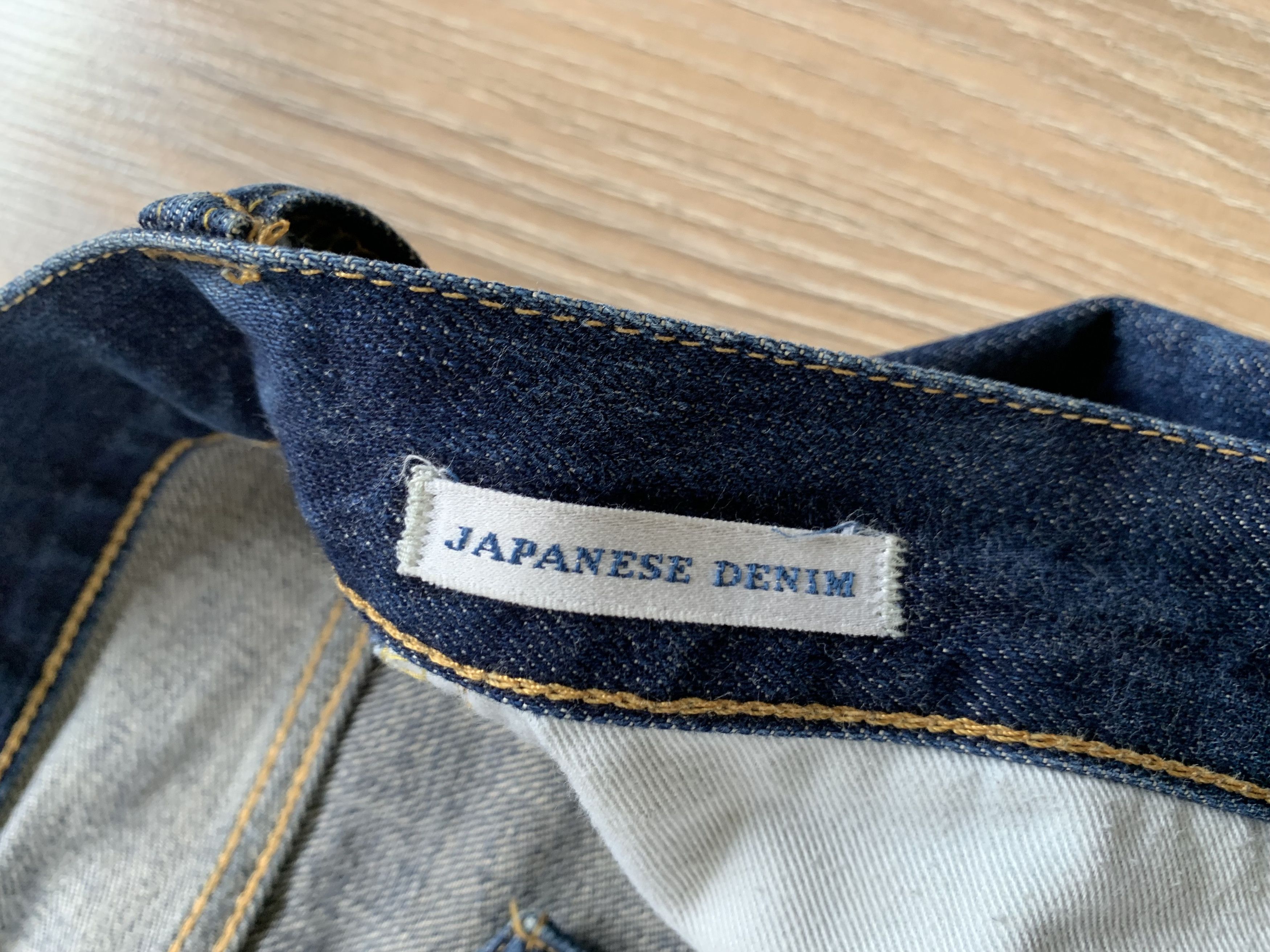 Edwin Vintage Edwin ED-80 Rainbow Selvedge Denim Slim Jeans Size US 30 / EU 46 - 10 Thumbnail