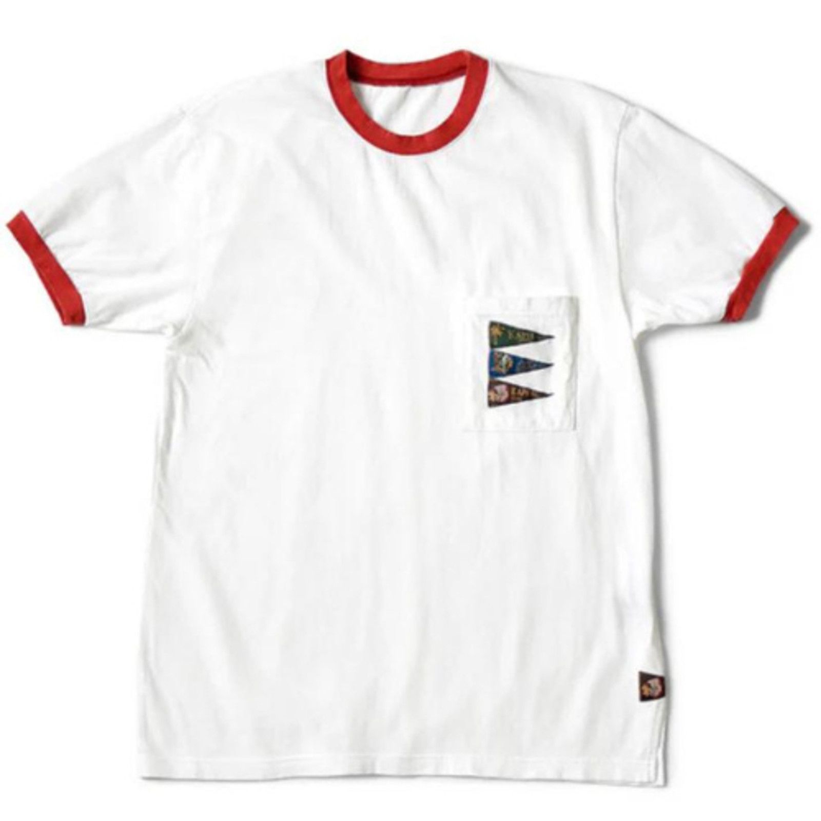 Kapital Kapital Pennant Ringer T Shirt (4 Flags) Size US M / EU 48-50 / 2 - 2 Thumbnail