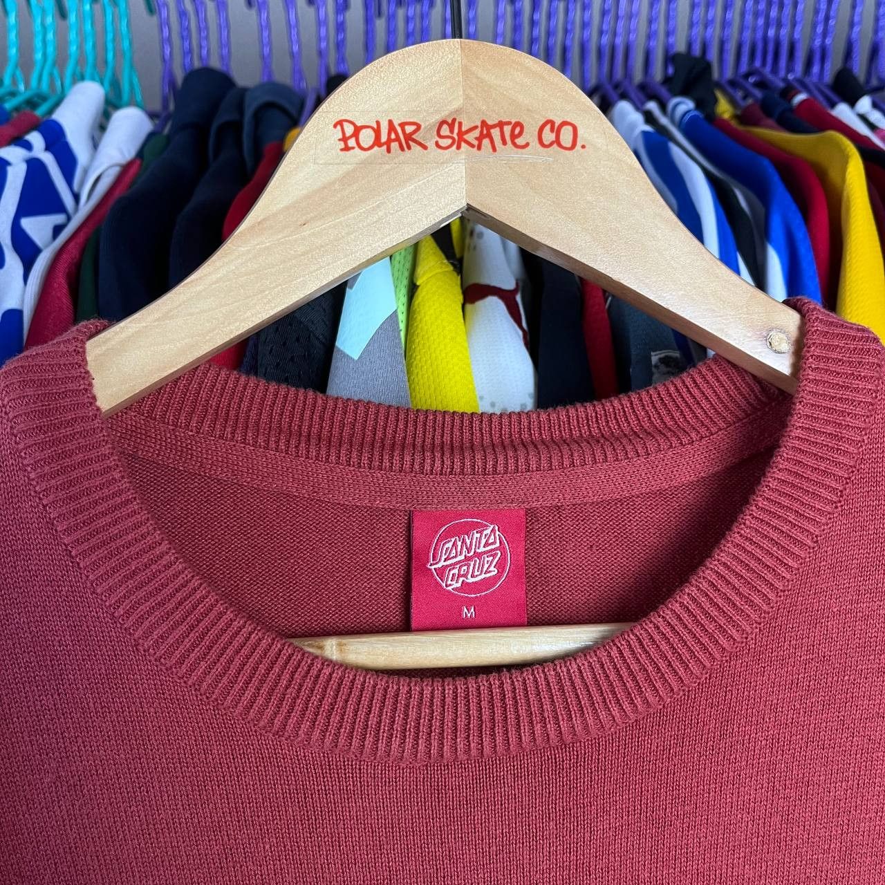 Santa Cruz Skateboards Santa Cruz Big Logo Knitted Sweater Pullover Size US M / EU 48-50 / 2 - 10 Thumbnail