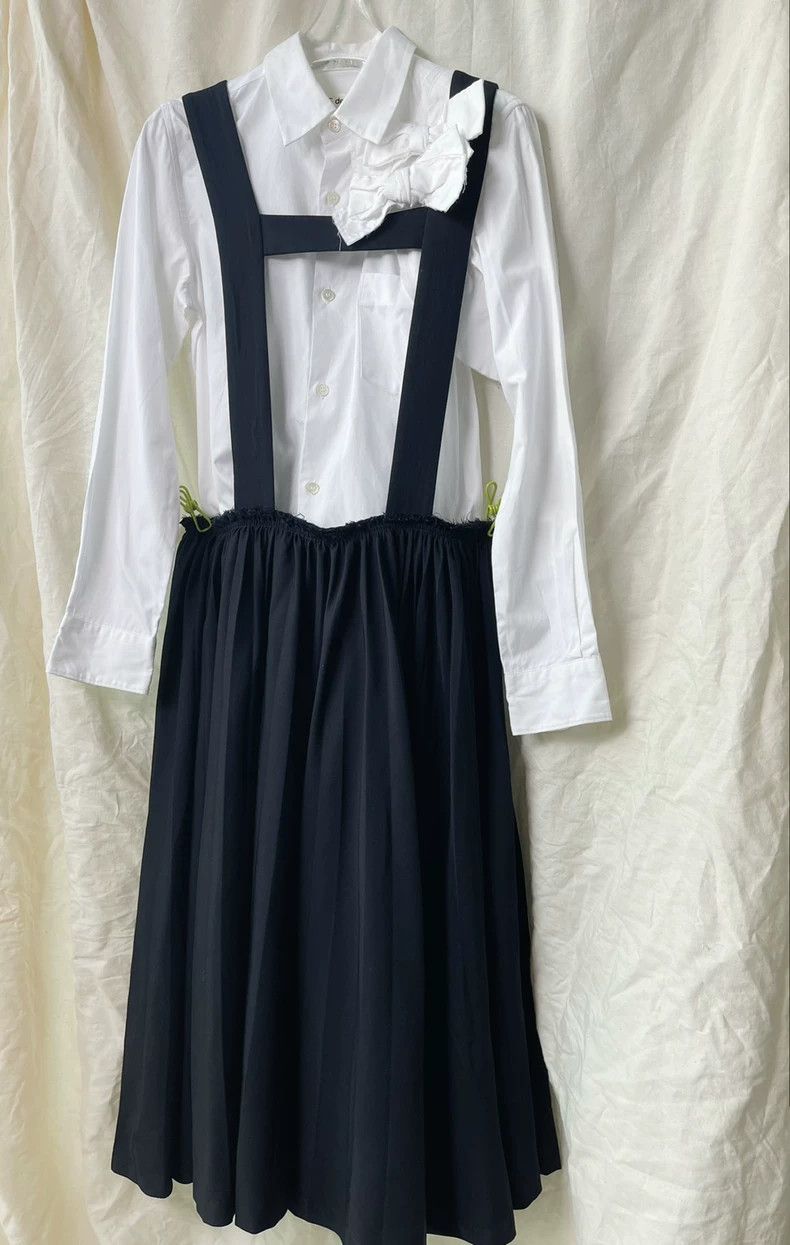 Comme des Garcons Comme des Garcons Strap skirt pleated skirt dress Size XS / US 0-2 / IT 36-38 - 2 Thumbnail