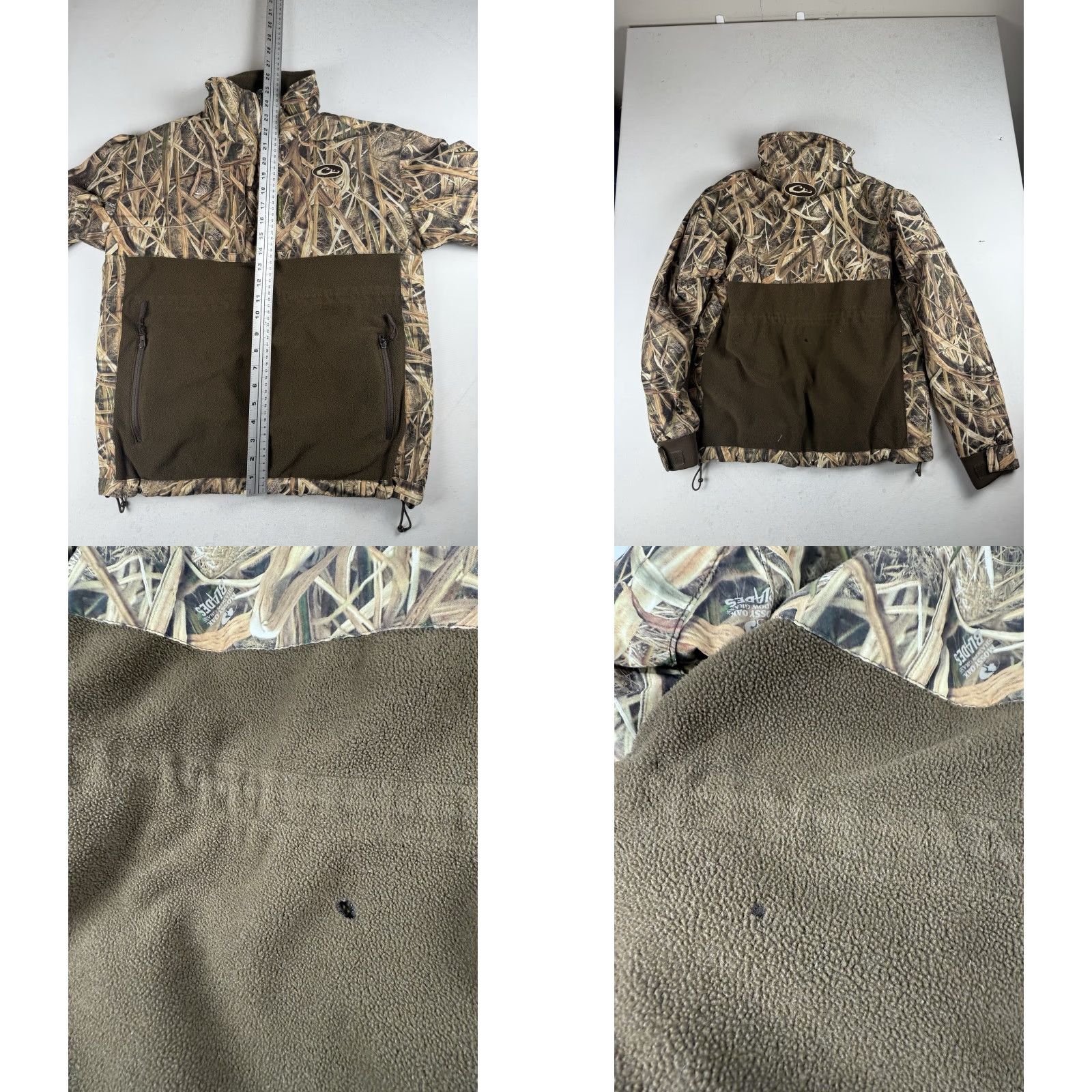 Vintage Drake Lady Drake Quarter Zip Pullover Women’s S Realtree Camouflage Fleece Polyester Sweatshirt Pullover Fall Spring Women's 1407 Size S / US 4 / IT 40 - 8 Thumbnail