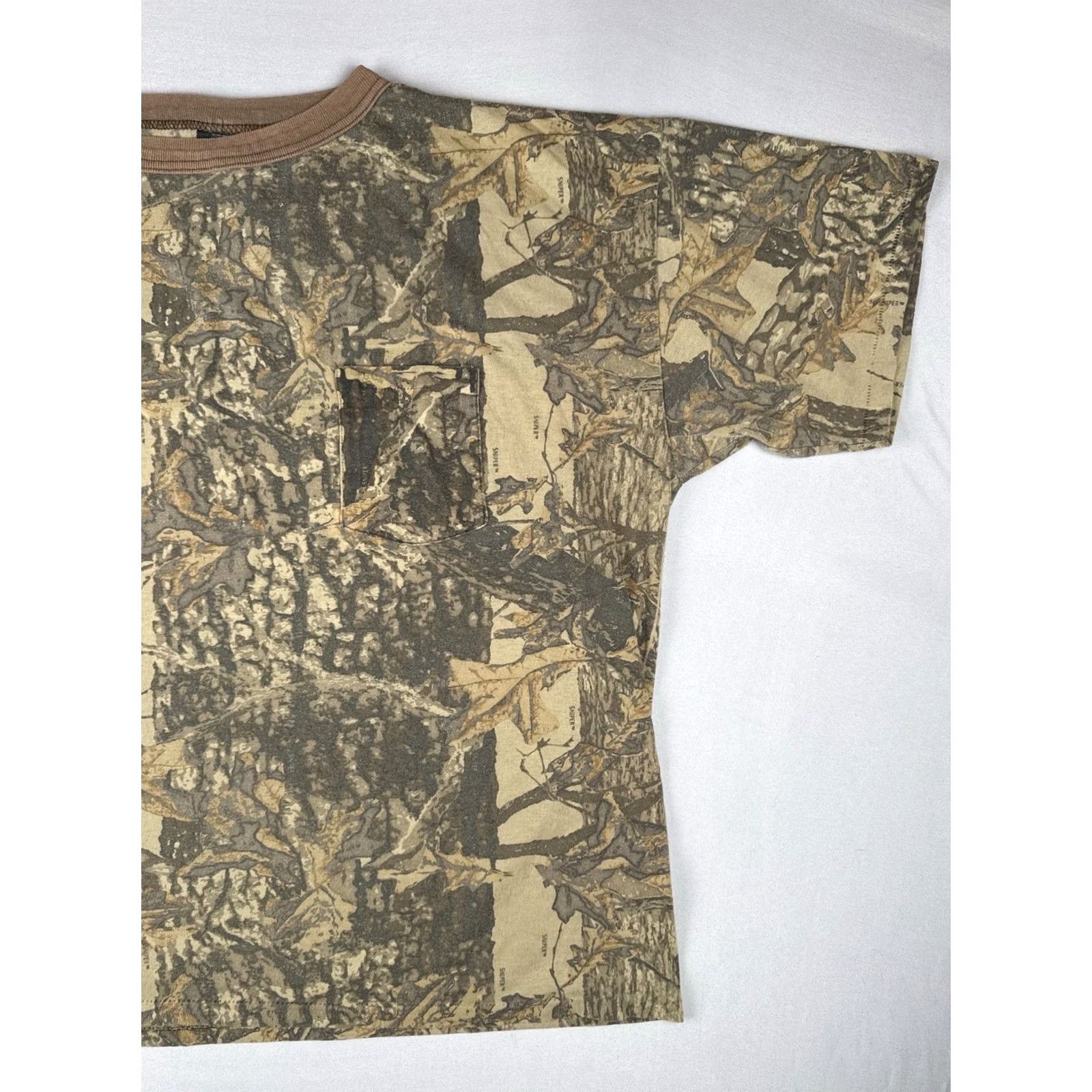 Vintage VINTAGE Ace Sportswear 90s USA Camo T Shirt Sniper Single Stitch 3XL Size US XXL / EU 58 / 5 - 3 Thumbnail