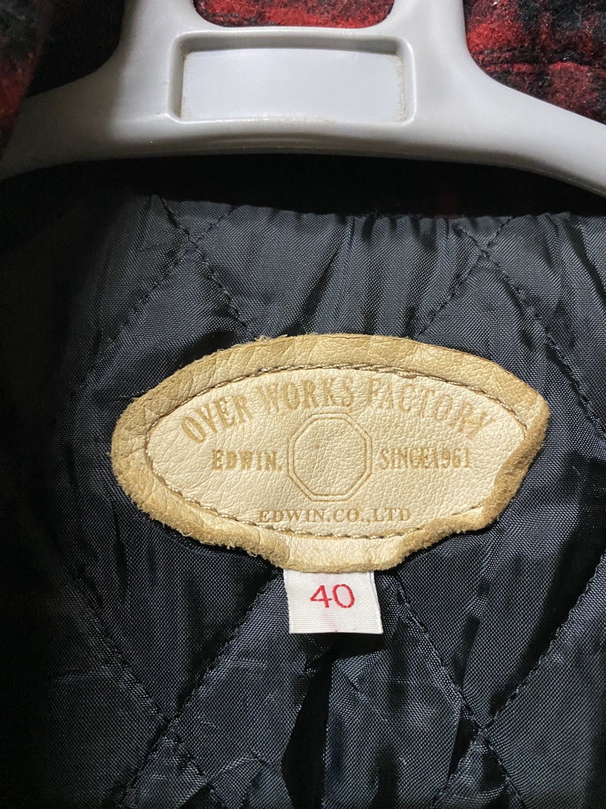 Edwin Edwin Over work factory Detroit jacket shadow plate wool Size US L / EU 52-54 / 3 - 6 Thumbnail
