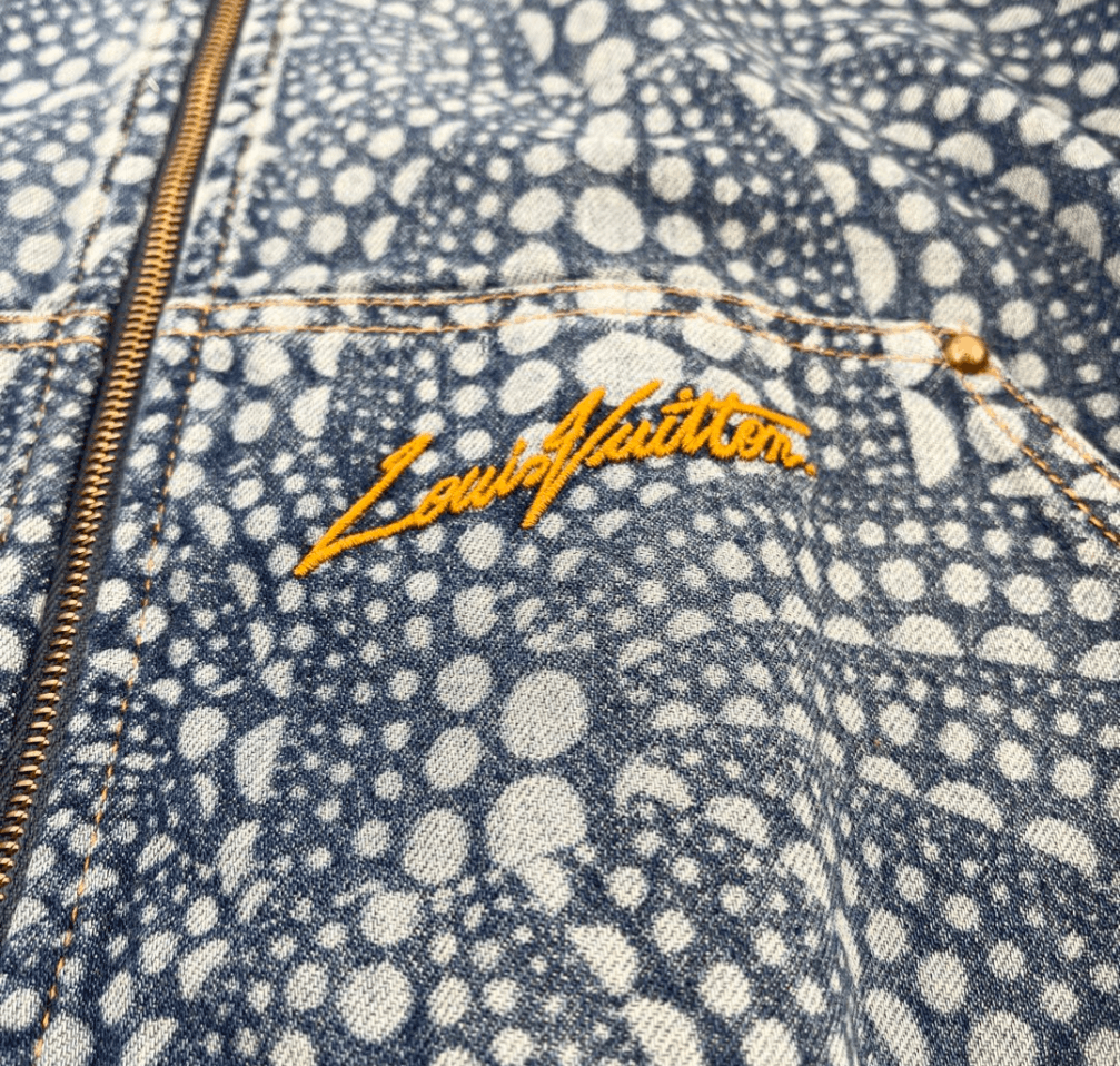 Louis Vuitton Louis Vuitton x Yayoi Kusama Denim Blouson Size US XL / EU 56 / 4 - 3 Thumbnail