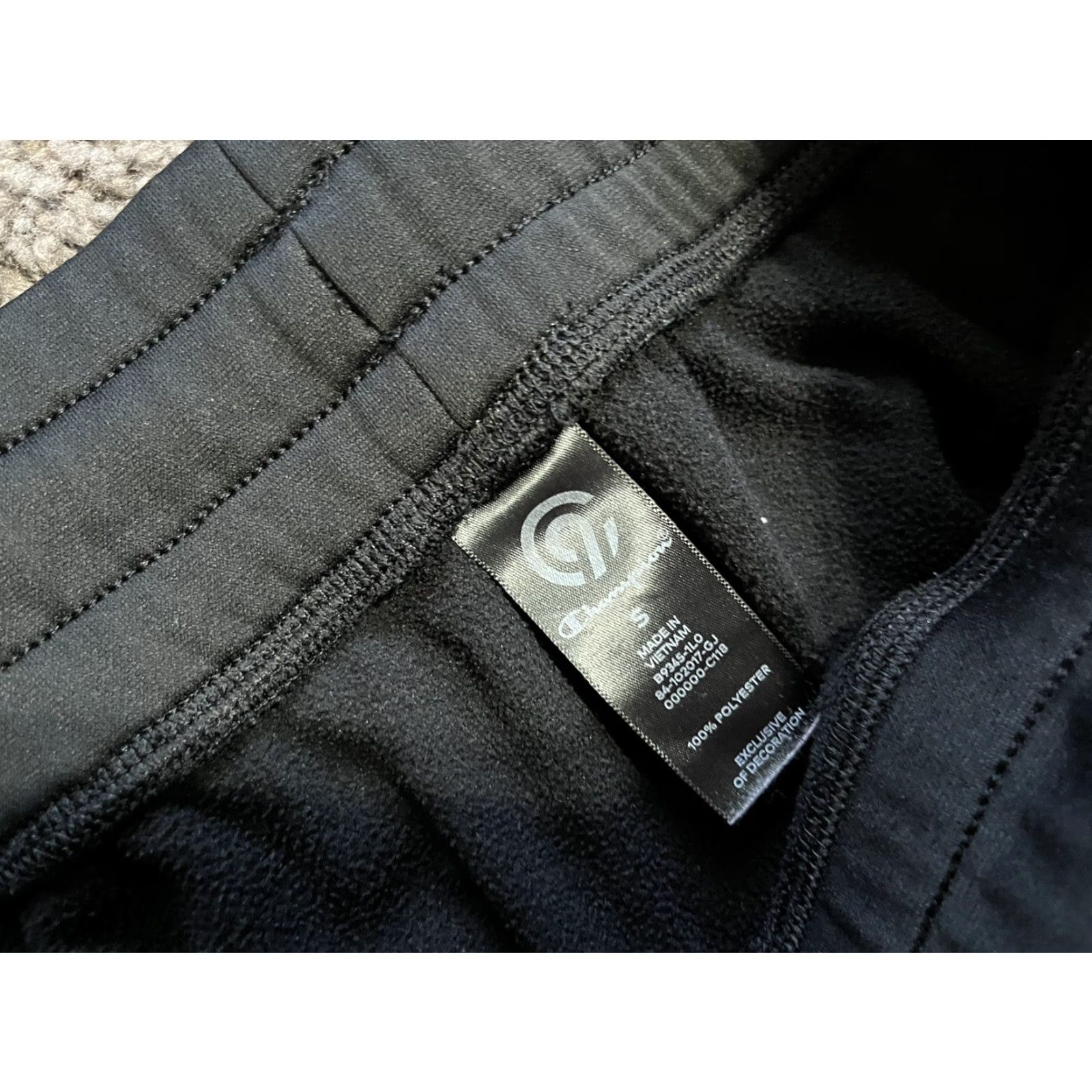 Champion Champion Pants Women’s Small Black Jogger Pull-On Pockets Workout/Exercise Size 28" / US 6 / IT 42 - 6 Thumbnail