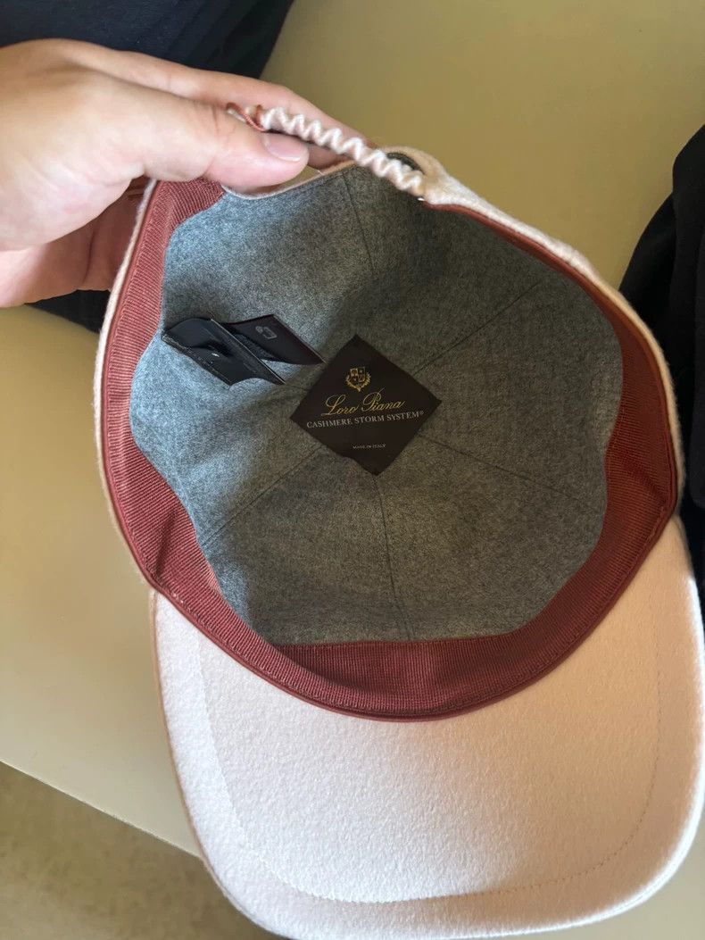 Loro Piana LORO PIANA size S Men's leisure cashmere duck tongue hat 10 Size ONE SIZE - 6 Thumbnail