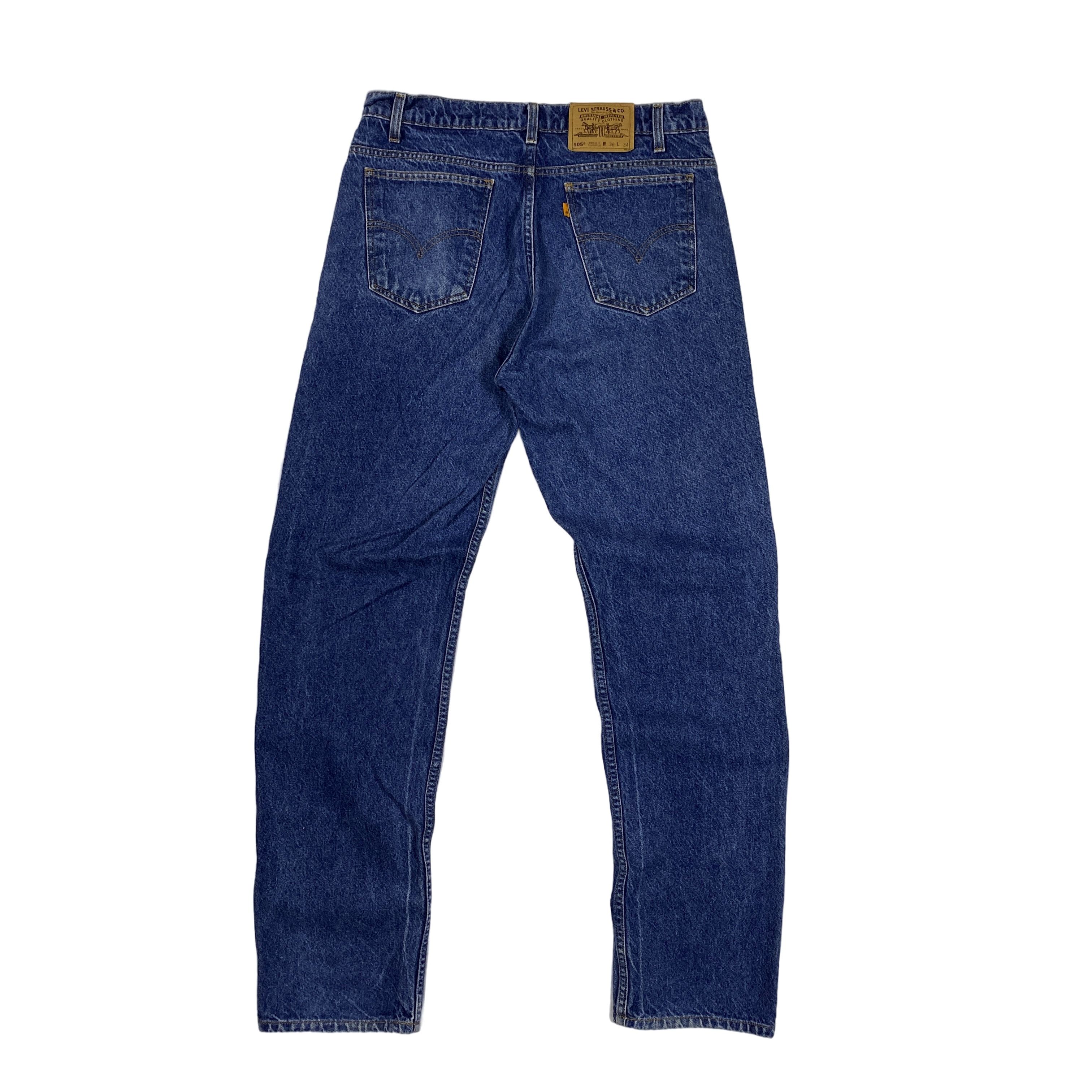 Levi's Vintage Levi's Orange Tab 80s 550 Denim Jeans 36x34 (33x34) Size US 36 / EU 52 - 1 Thumbnail