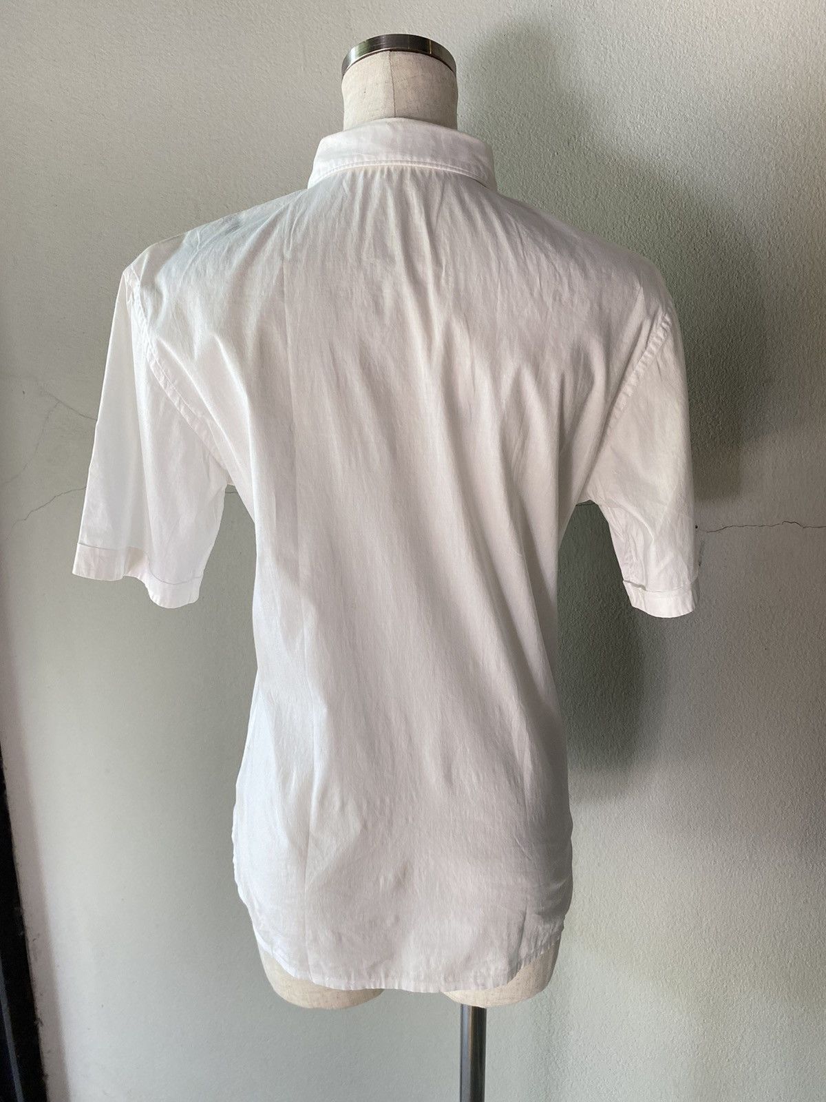 Zucca ZUCCA White Short-Sleeve Shirt Size US M / EU 48-50 / 2 - 11 Thumbnail