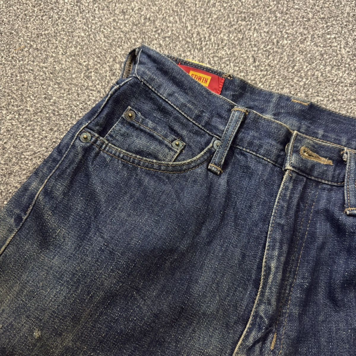 If Six Was Nine 🔥🇯🇵 Archive Vintage Edwin 603 US Classic Jeans Denim W28 Size US 29 - 15 Thumbnail