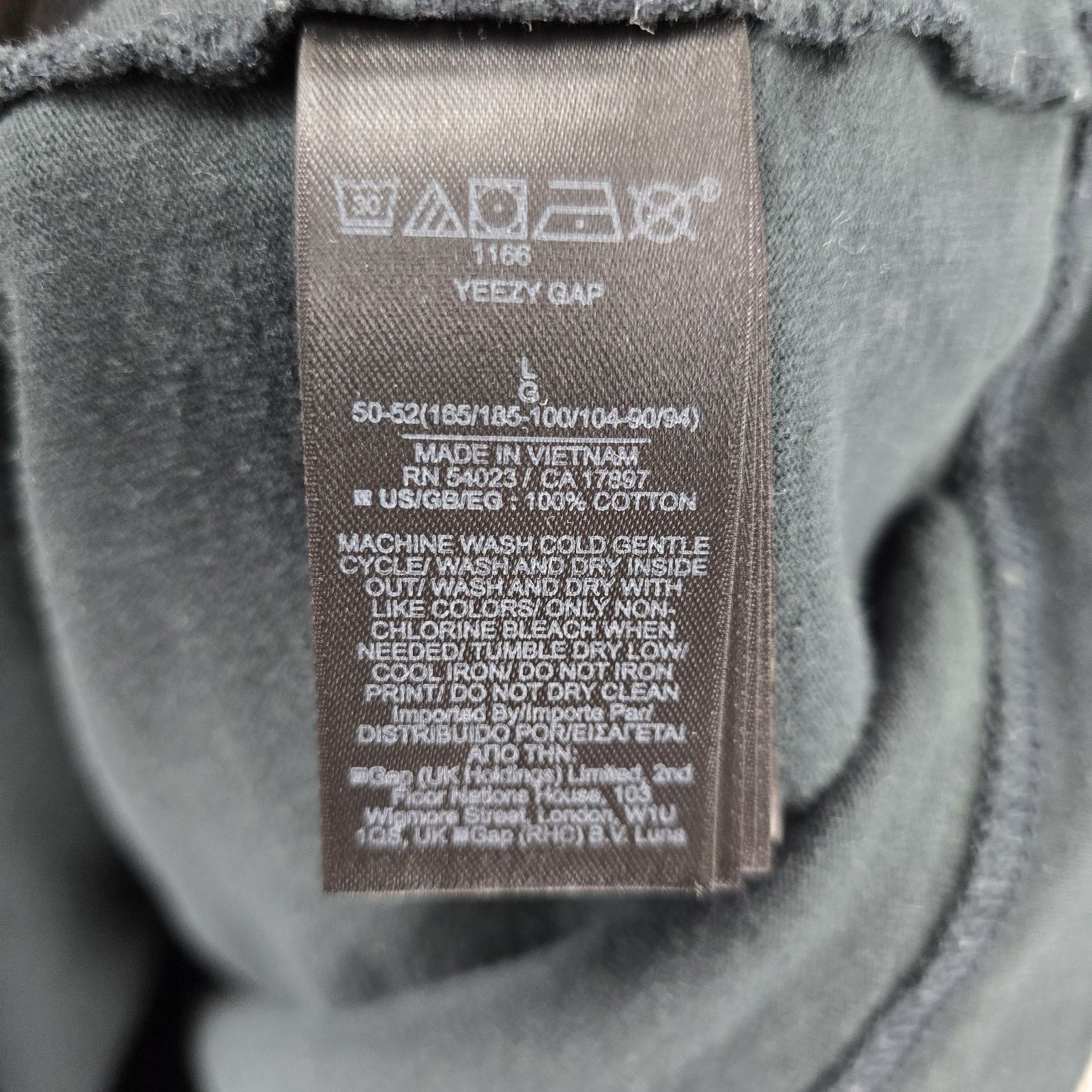 Gap YZY GAP Long Sleeve Oversized Shirt Large Dove Kanye West Size US L / EU 52-54 / 3 - 6 Thumbnail