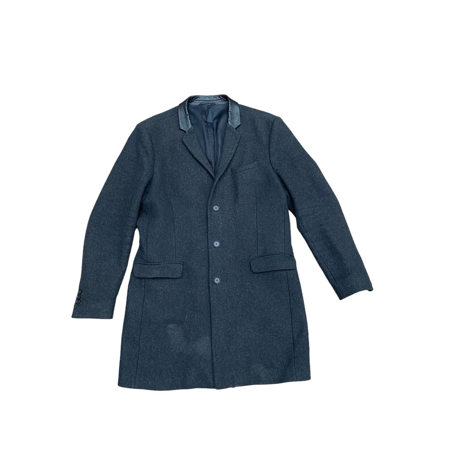 The Kooples Grey Wool Coat Size US L / EU 52-54 / 3 - 1 Thumbnail