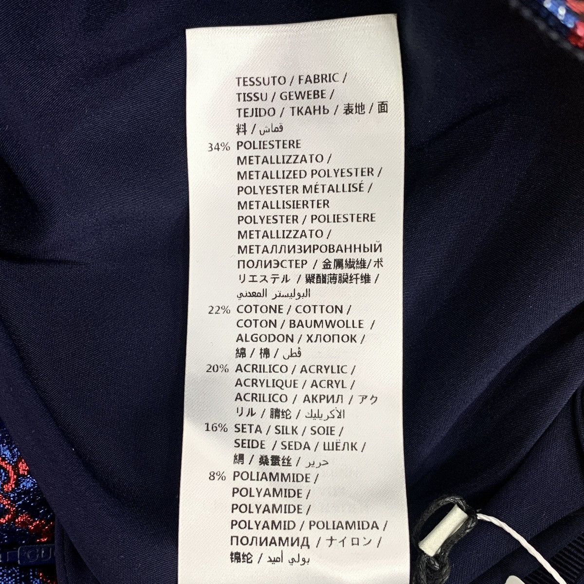 Gucci Gucci Blue Purple All-over Logo Pleated Mini Skirt K26WX Size 25" / US 0 / IT 36 - 7 Thumbnail