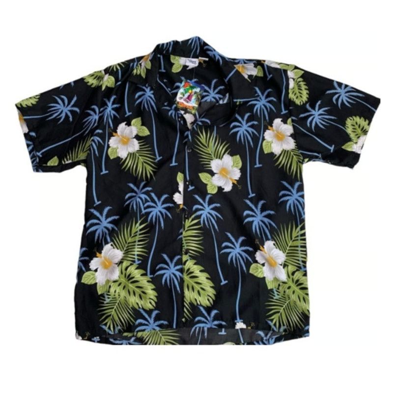 Other Indian Tropical Mens XL Shirt Hawaiian Print Lightweight NEW Size US XL / EU 56 / 4 - 5 Thumbnail