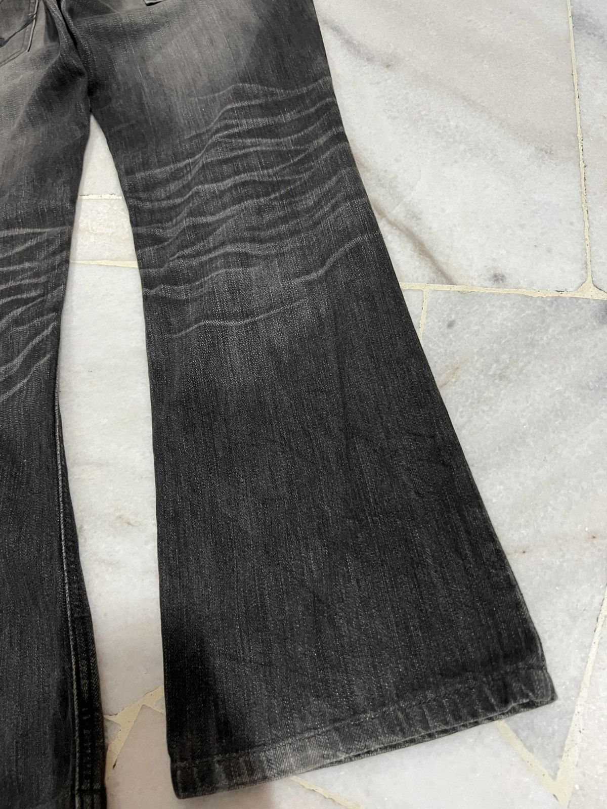 Edwin FLARE EDWIN XVS INSPIRED CHROME HEART STONE WASH JEAN Size US 33 - 15 Thumbnail