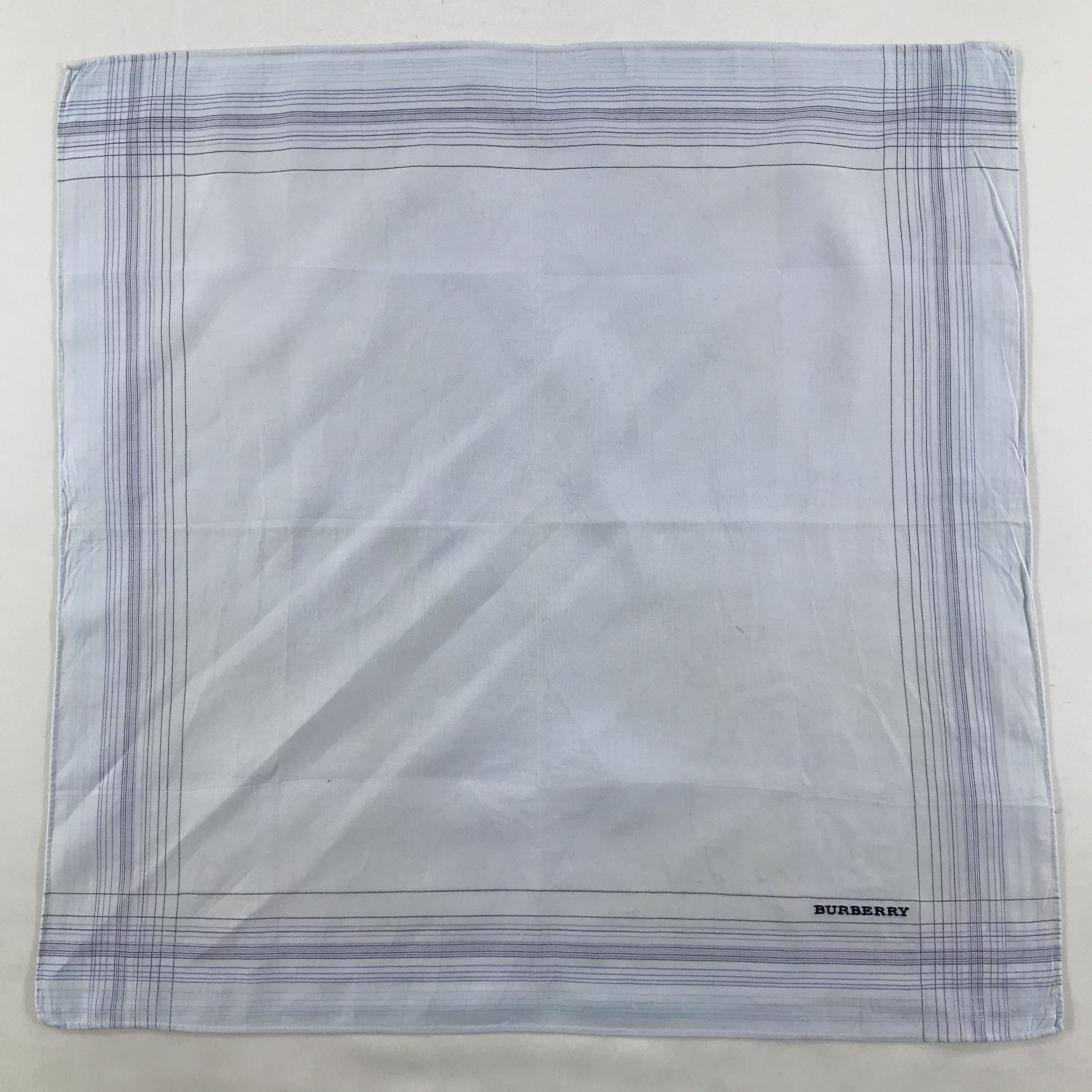 Burberry × Vintage Burberry Bandana / Handkerchief / Neckerchief - S1423 Size ONE SIZE - 1 Thumbnail
