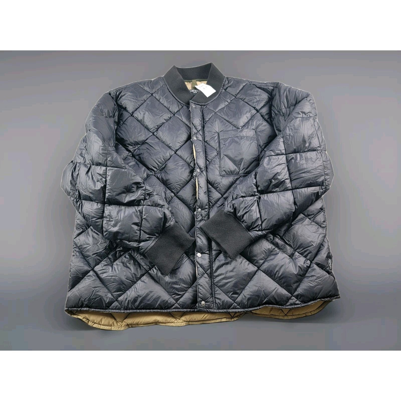Todd Snyder Todd Snyder Quilted Down Bomber Jacket size XXL Black NWT Size US XXL / EU 58 / 5 - 1 Thumbnail