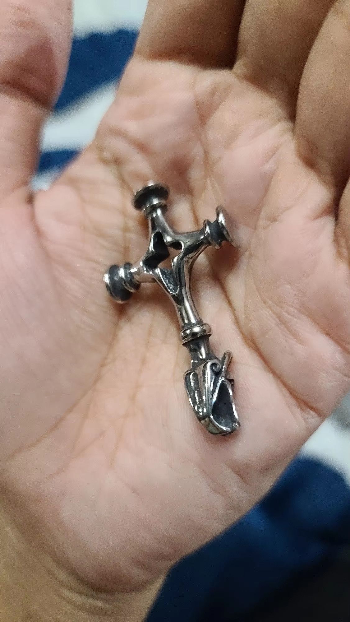 Other Wolf Cross Pendant Accessories Necklace Gifts Size ONE SIZE - 1 Thumbnail