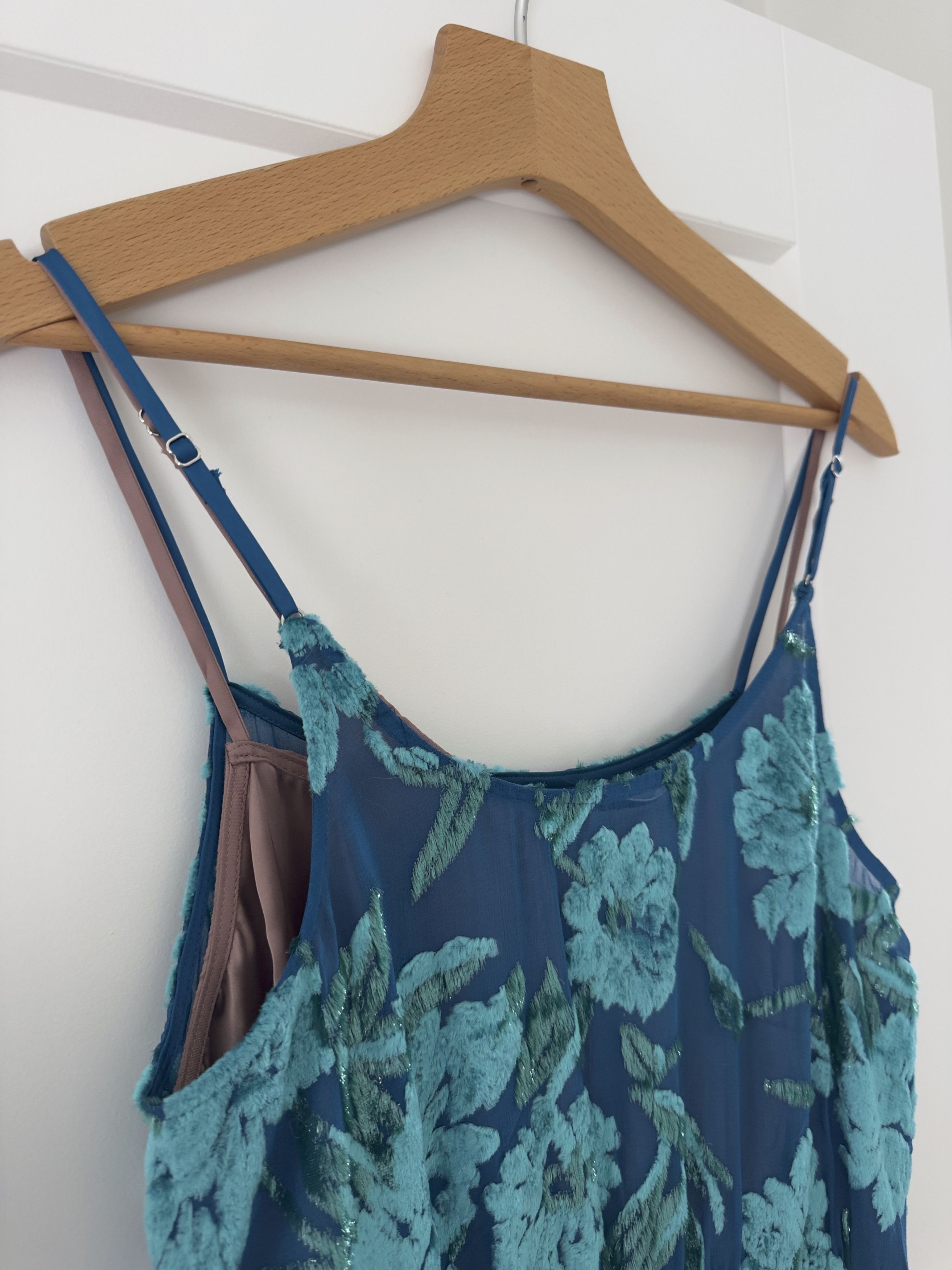 Fleur du Mal Fleur du Mal Fil Coupé Tea Length Slip Dress Size S / US 4 / IT 40 - 4 Thumbnail